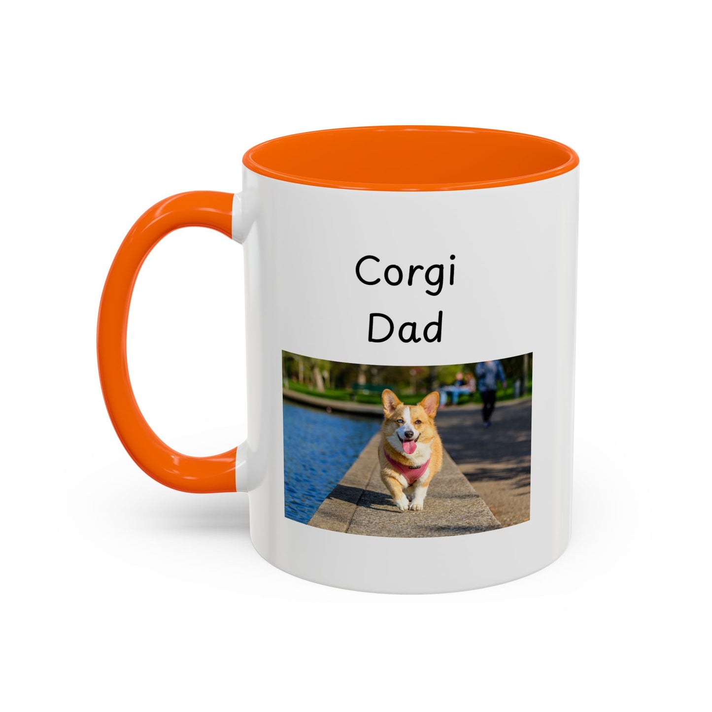 Keramiekbeker - "Corgi Pa"