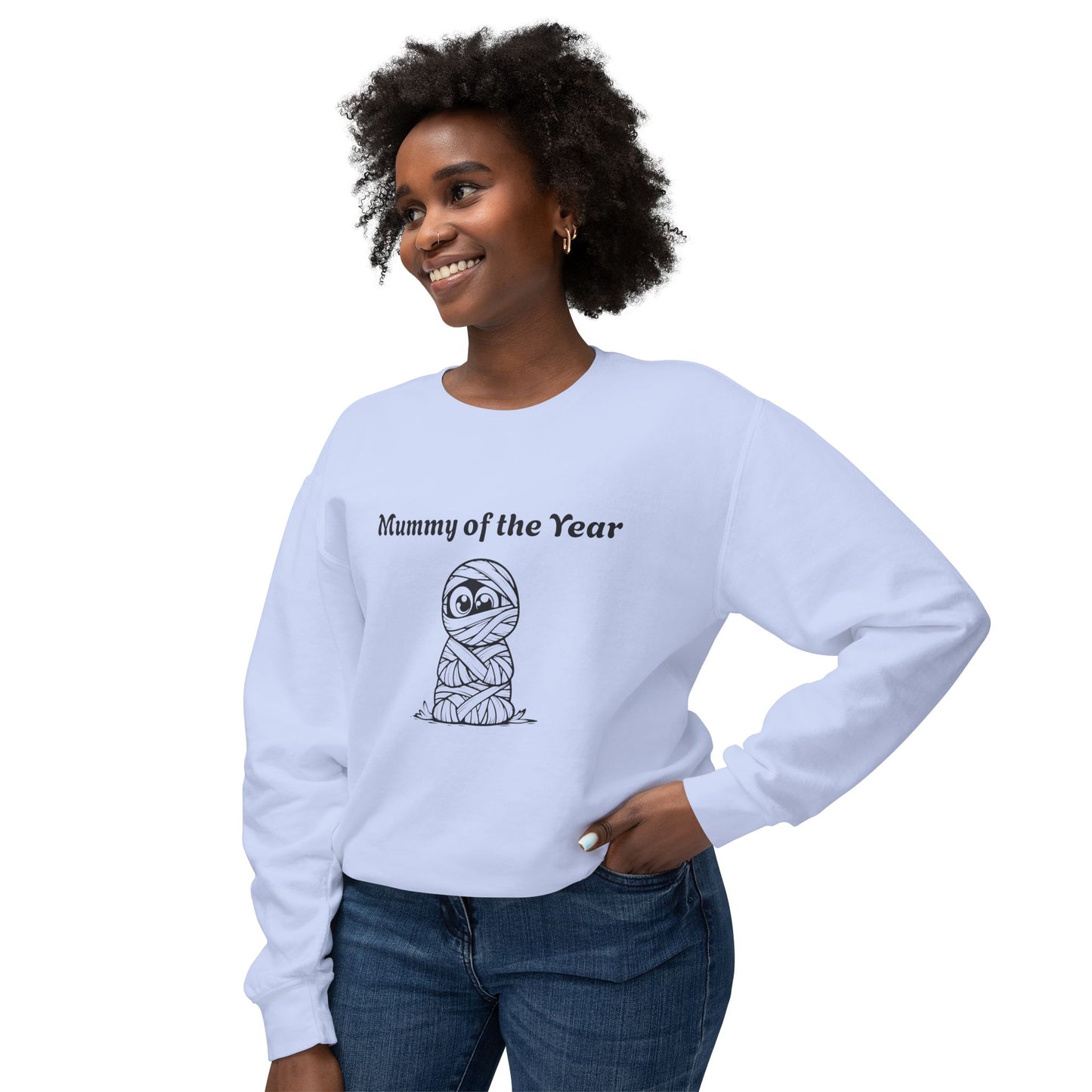 Halloween Lightweight Sweatshirt - "Mummy Of The Year"
