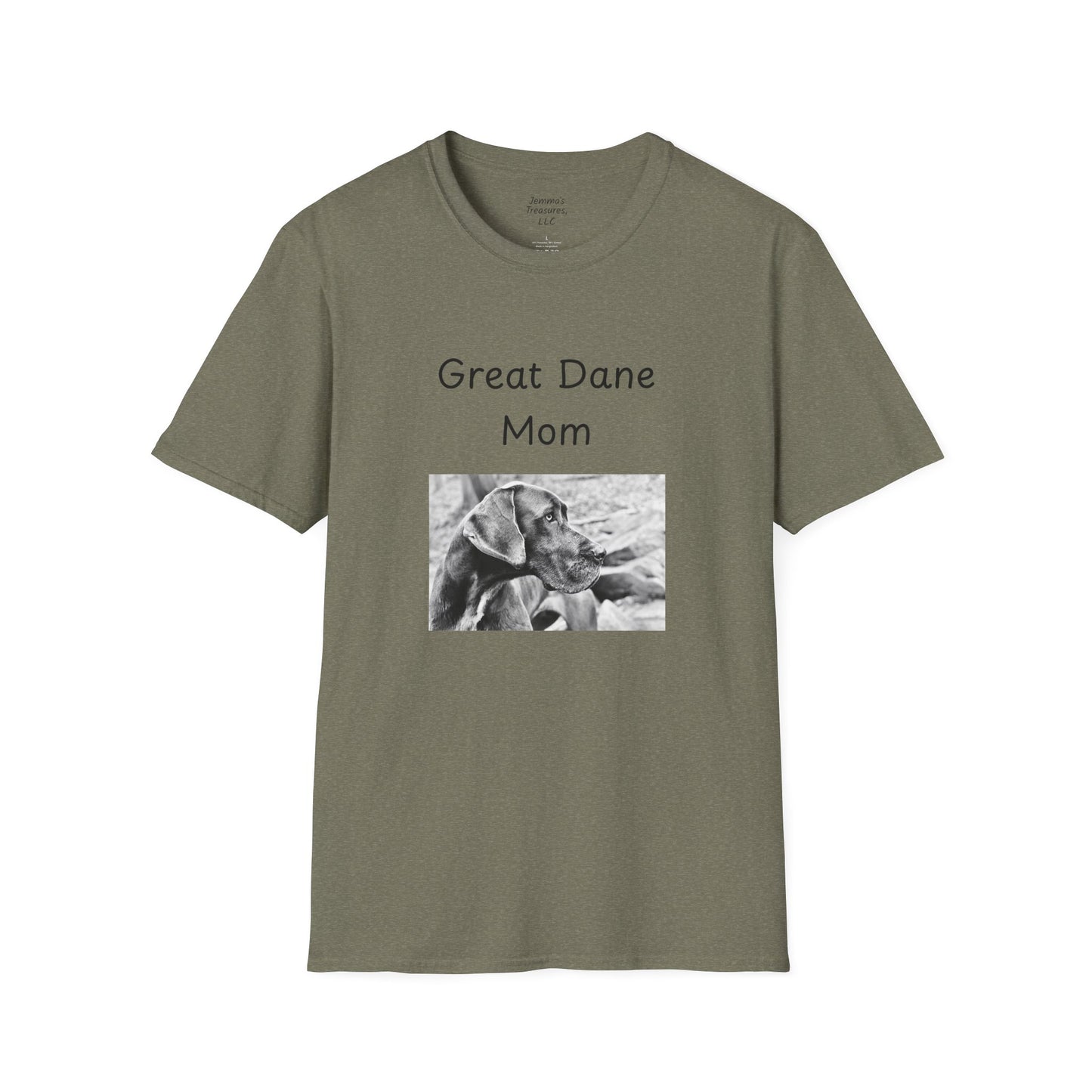 Unisex T-Shirt - "Great Dane Mom" - Hundebesitzer T-Shirt