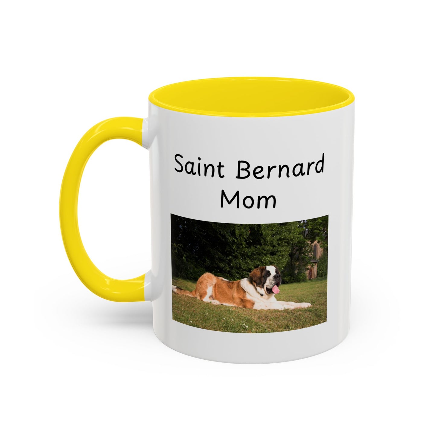 Ceramic Mug - "Saint Bernard Mom"
