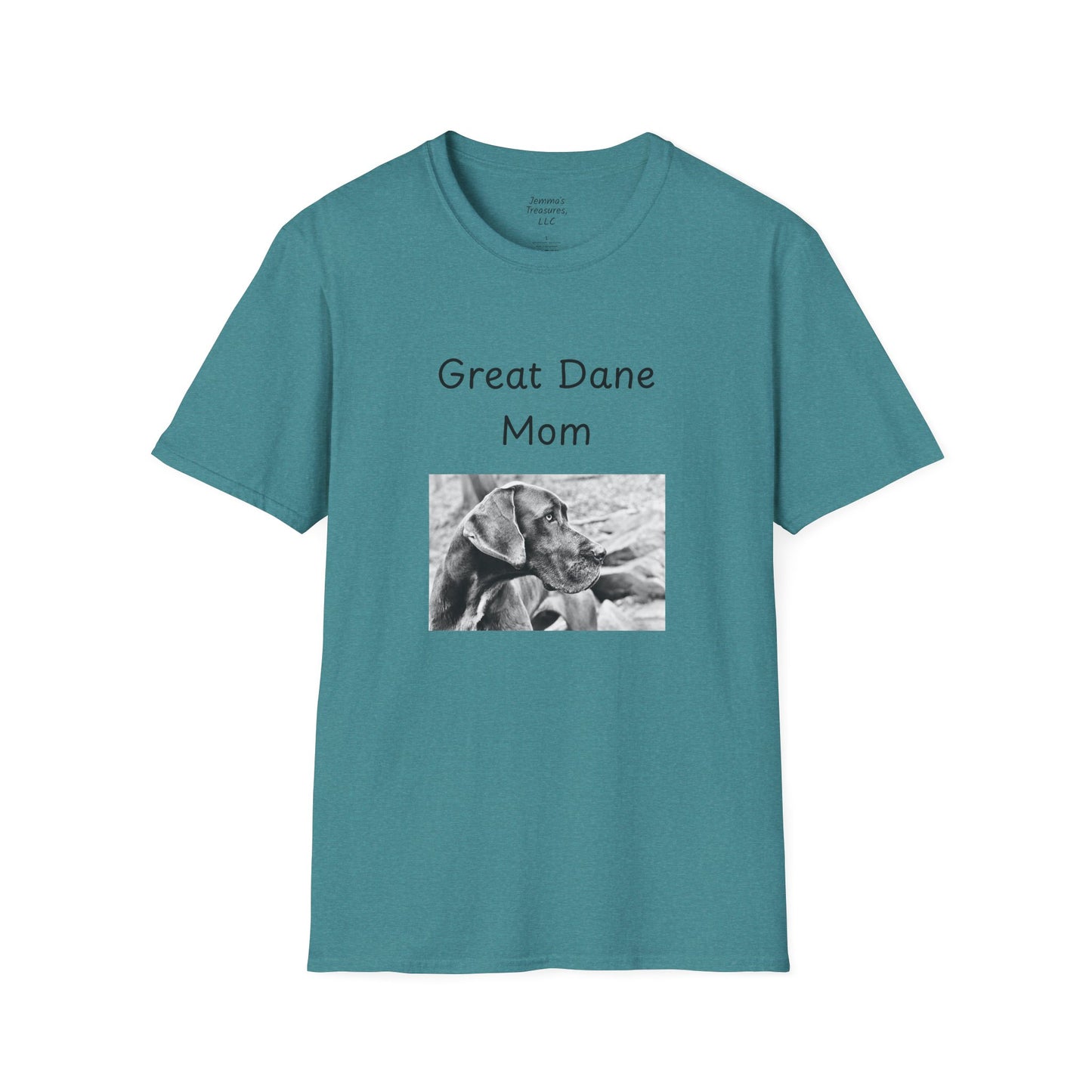 Unisex T-Shirt - "Great Dane Mom" - Hundebesitzer T-Shirt