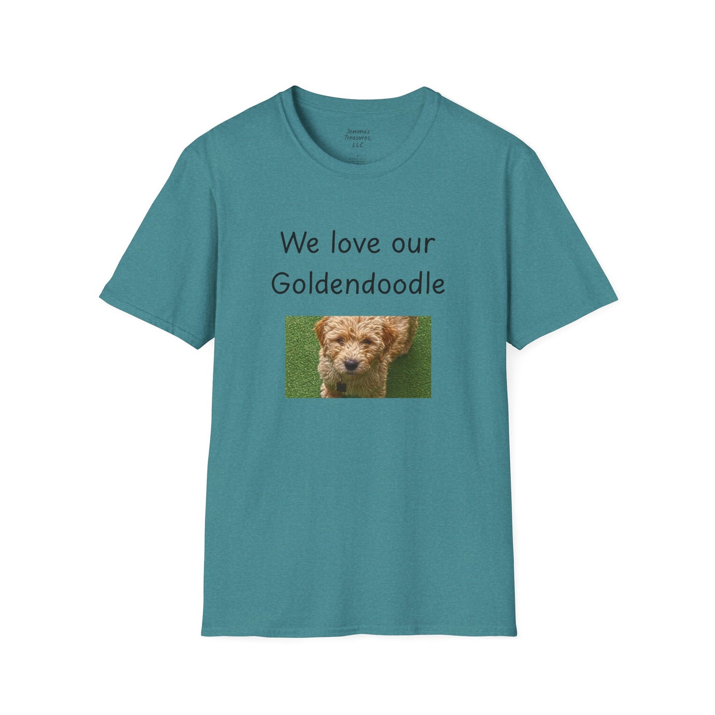 Unisex T-Shirt - "We Love Our Goldendoodle" - Dog Owner Tee