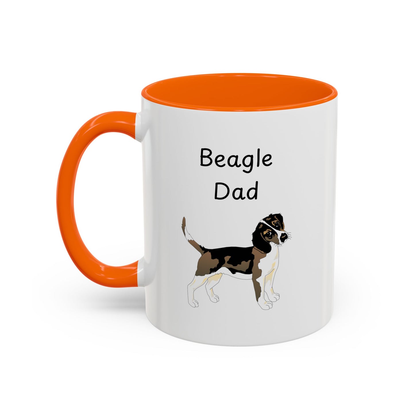 Ceramic Mug - "Beagle Dad"