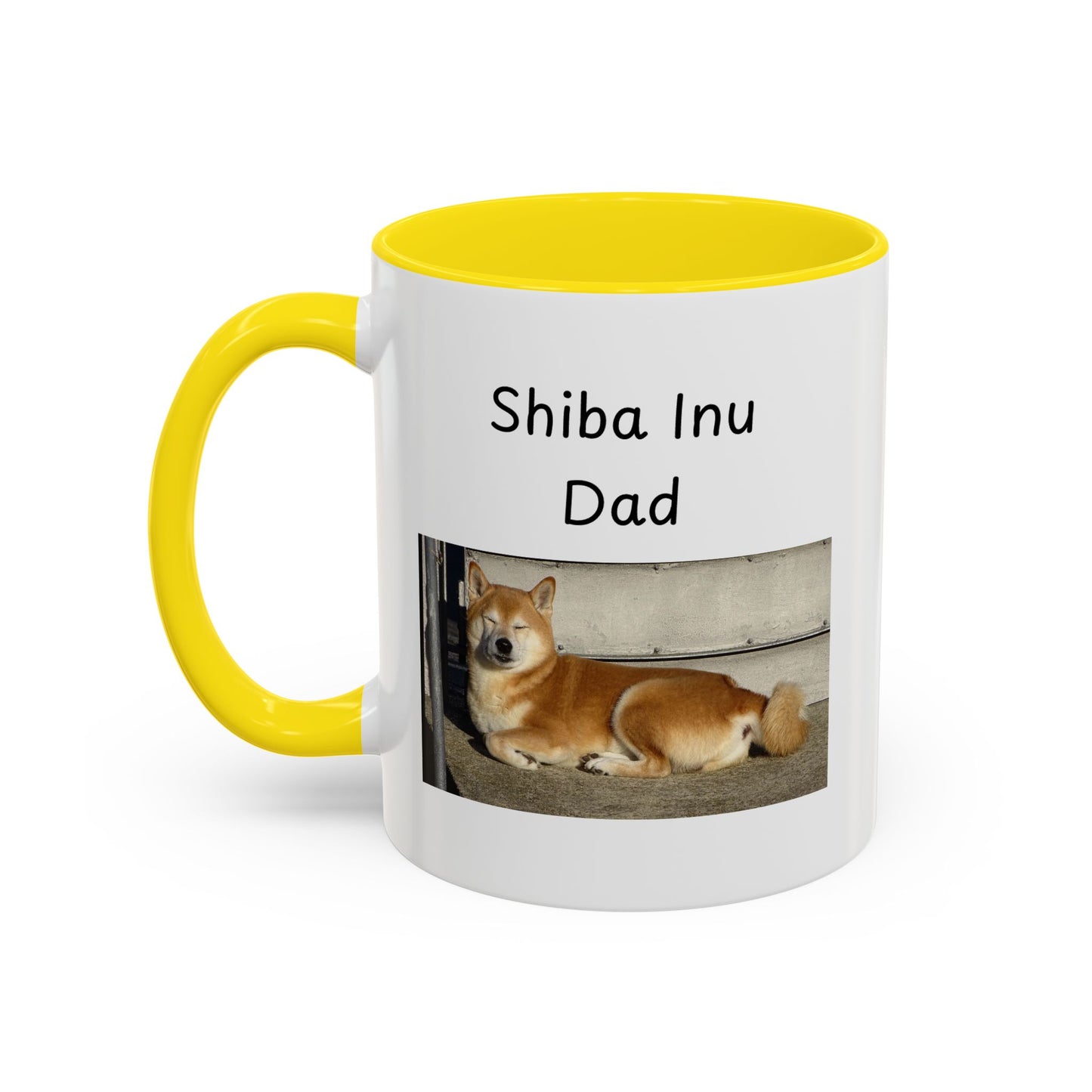 Ceramic Mug - "Shiba Inu Dad"