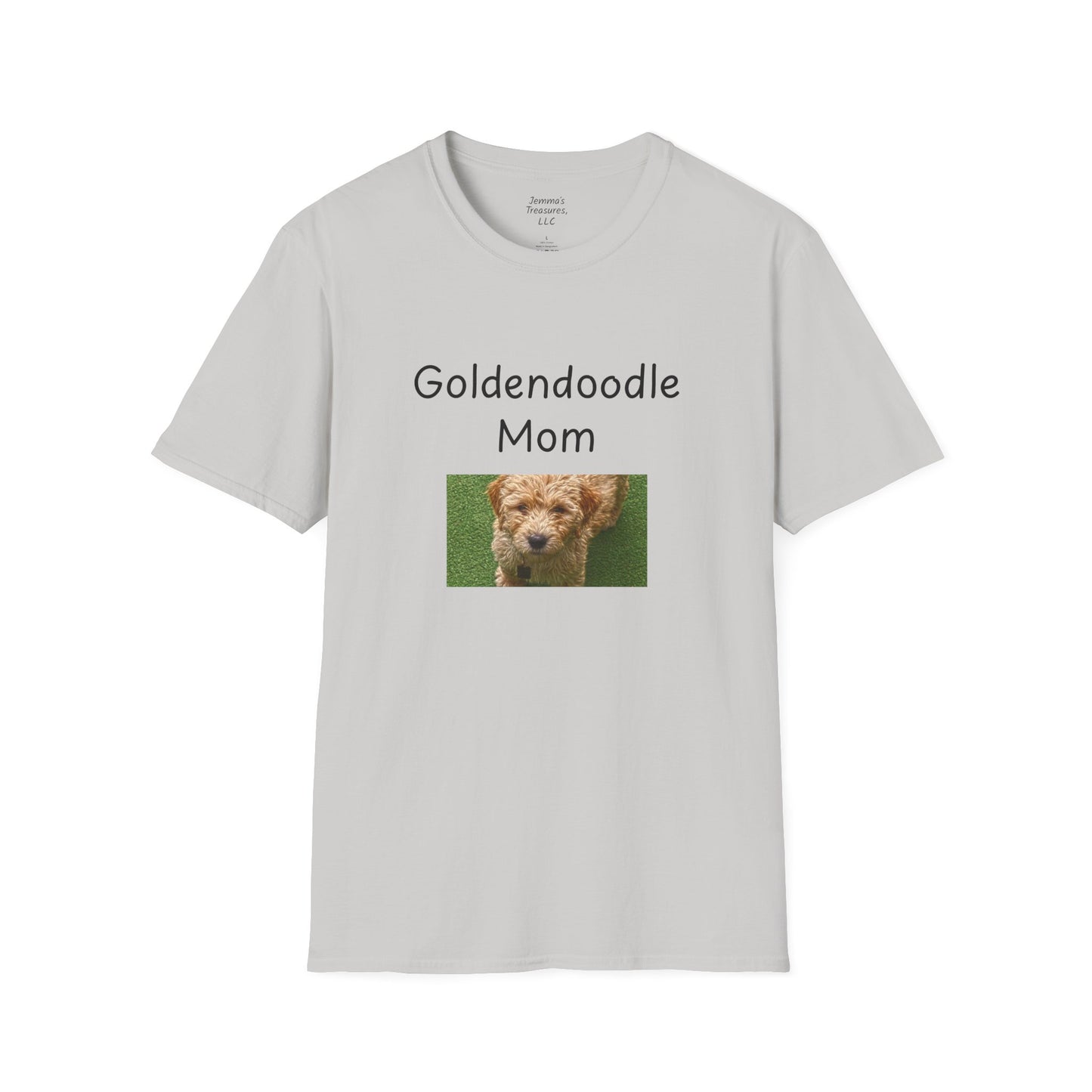 Unisex T-hemp - "Goldendoodle Ma" - Honde-eienaar T-hemp