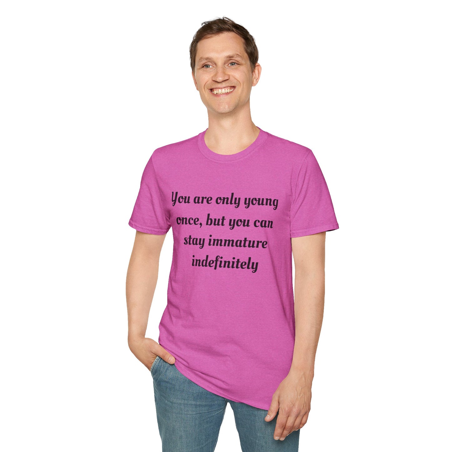 Onvolwasse Onbepaald Unisex T-hemp
