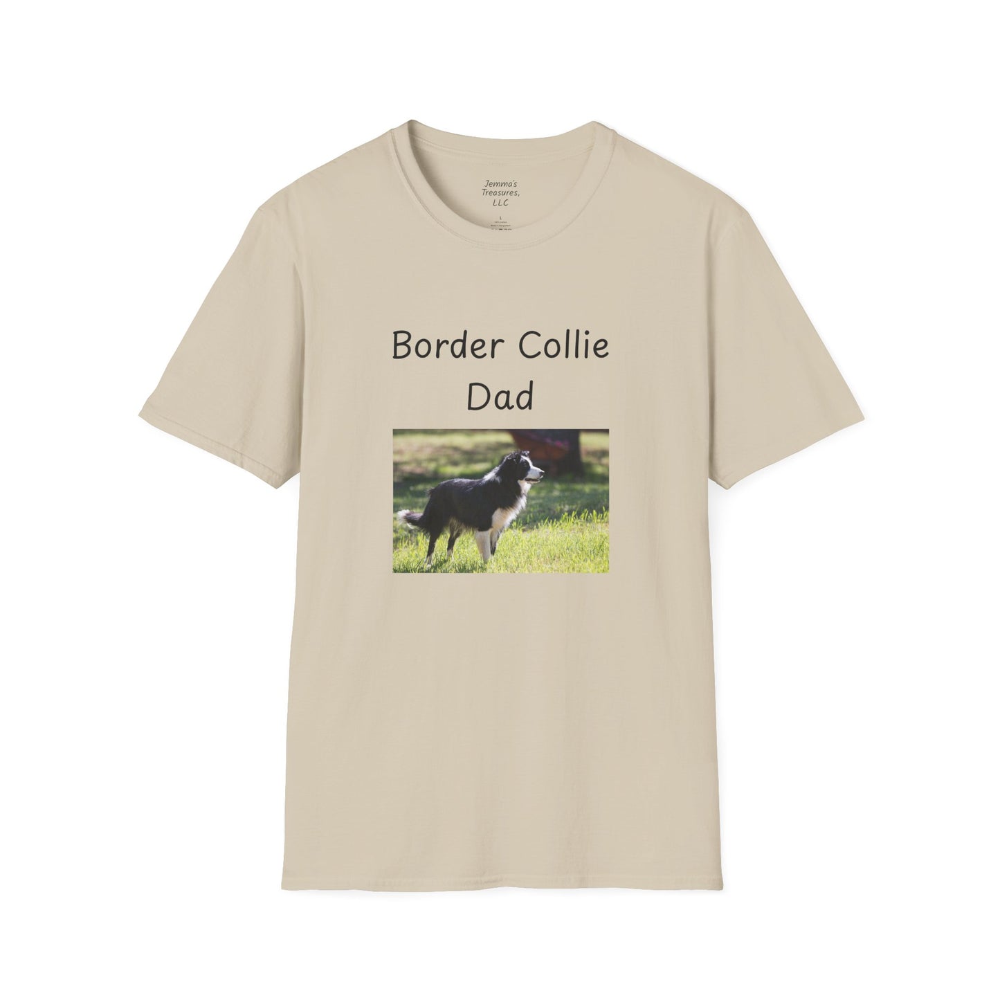 Unisex T-hemp - "Border Collie Pa" - Honde-eienaar T-hemp