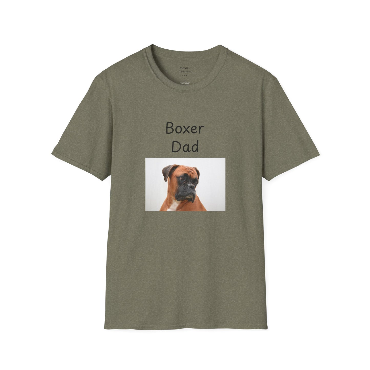 Unisex T-Shirt - "Boxer Dad" - Dog Owner Tee