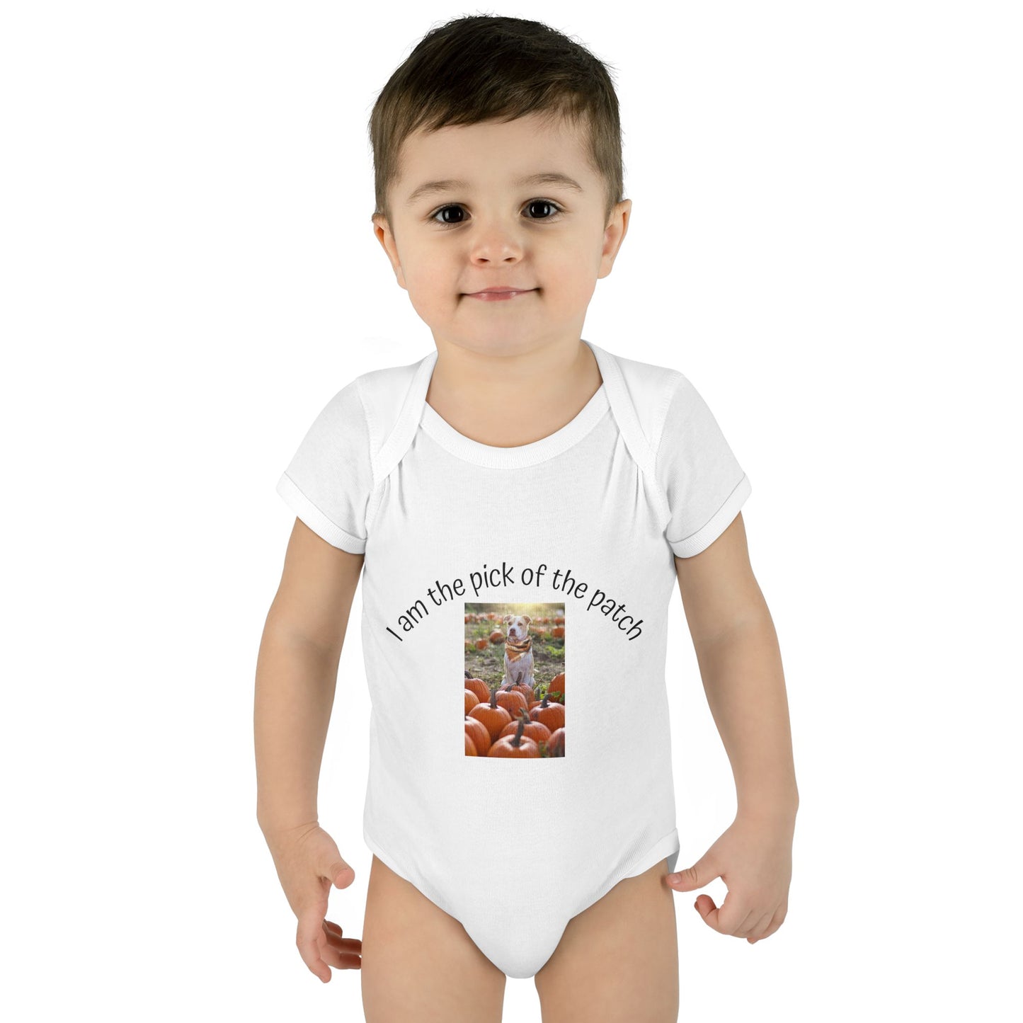 Body für Säuglinge/Kleinkinder – Halloween-Patch-Design