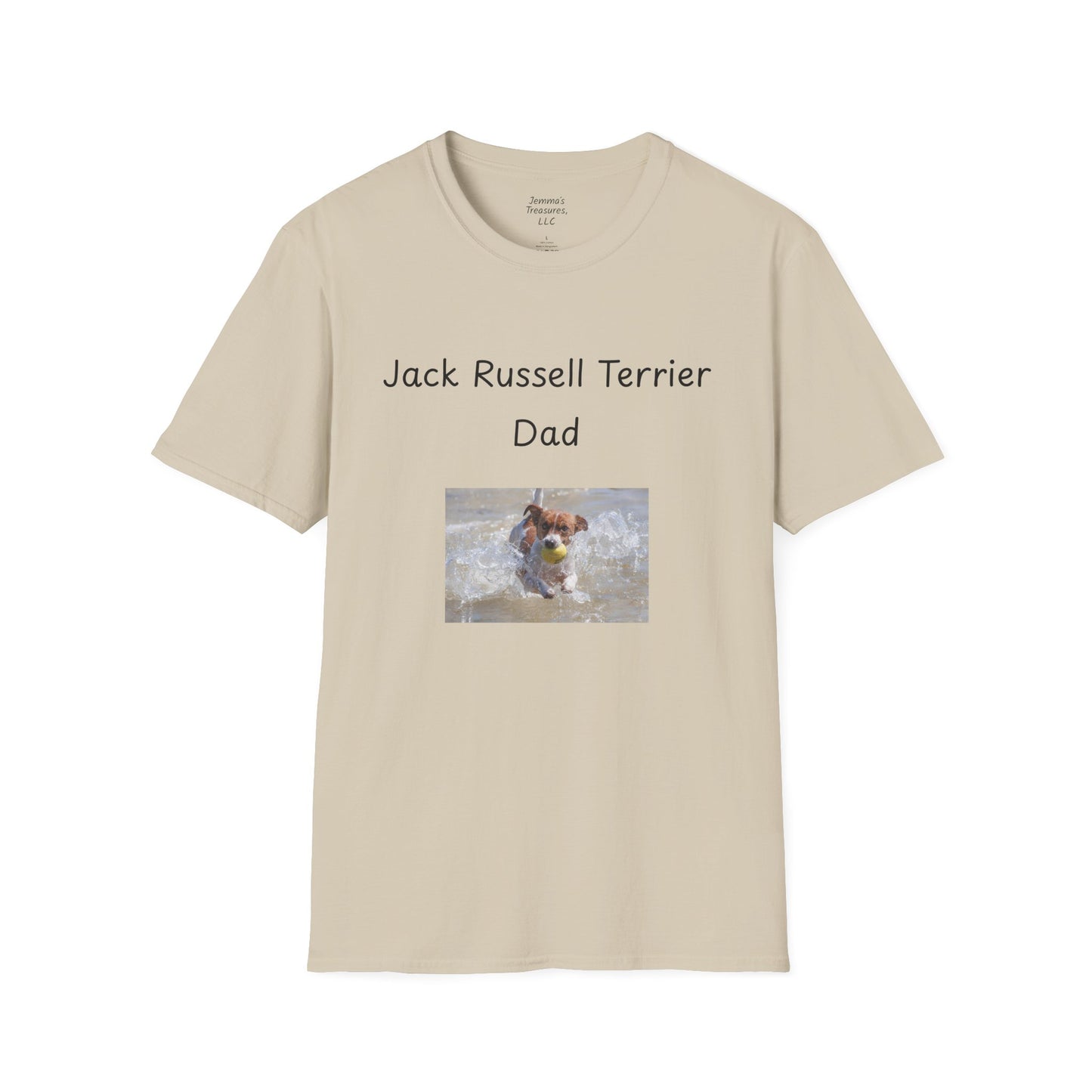 Unisex T-hemp - "Jack Russell Terrier Pa" - Honde-eienaar T-hemp