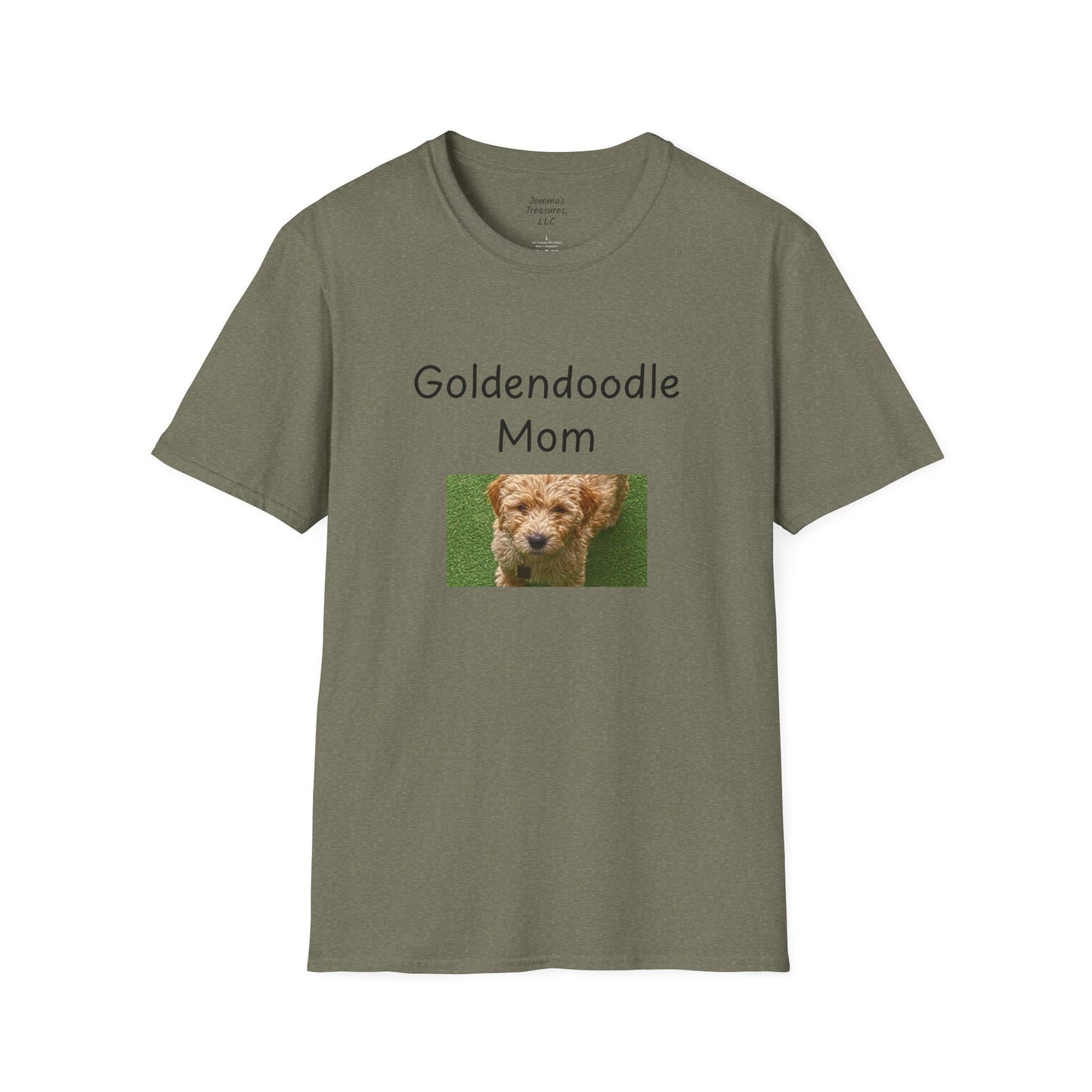 Unisex T-hemp - "Goldendoodle Ma" - Honde-eienaar T-hemp