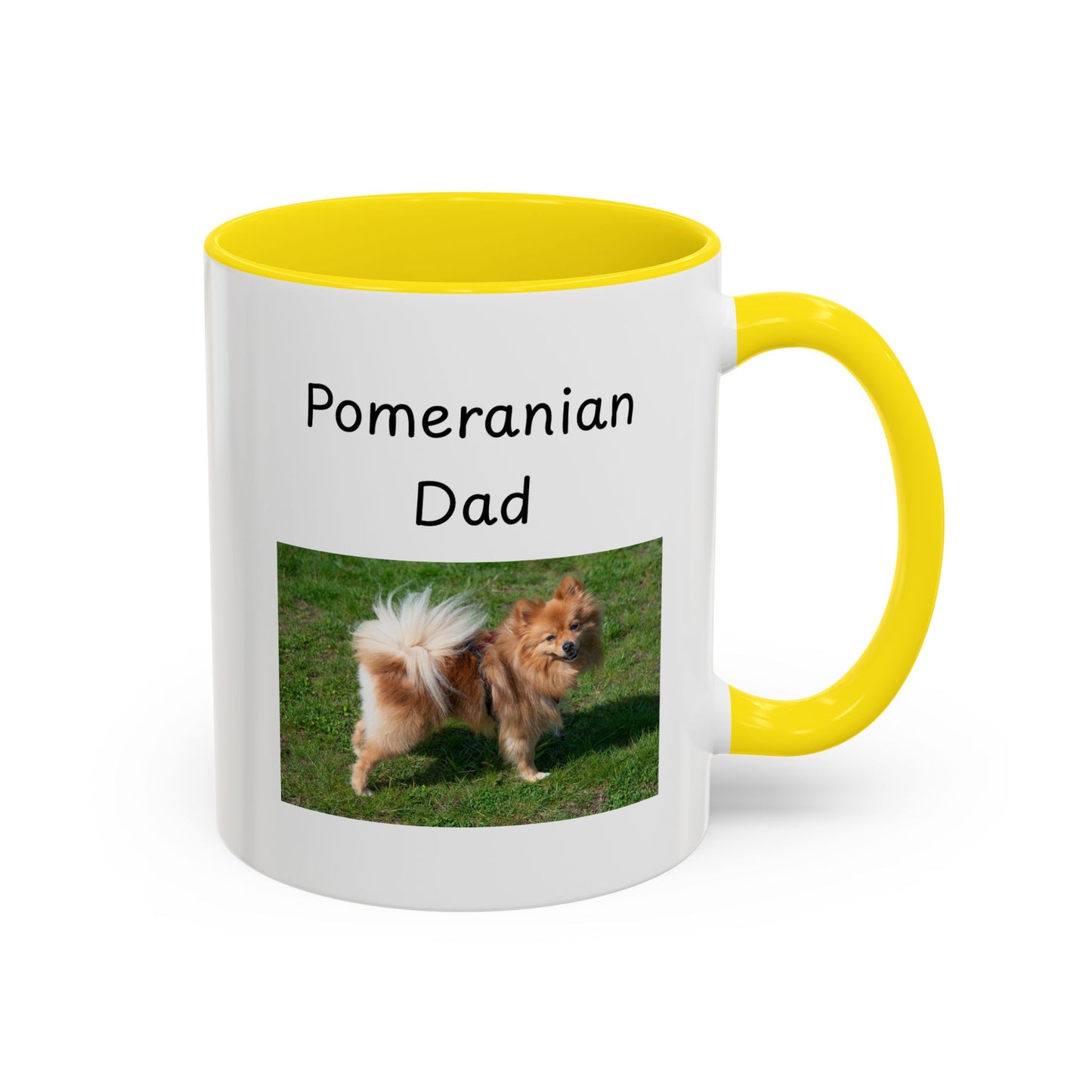 Ceramic Mug - "Pomeranian Dad"