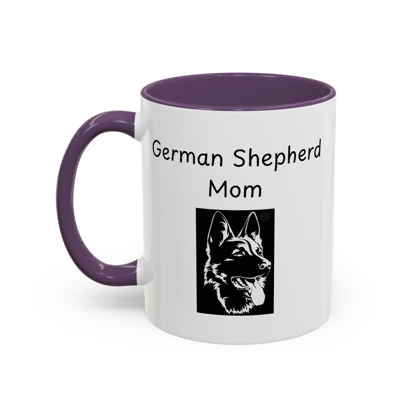 Ceramic Mug - "German Shepherd Mom"