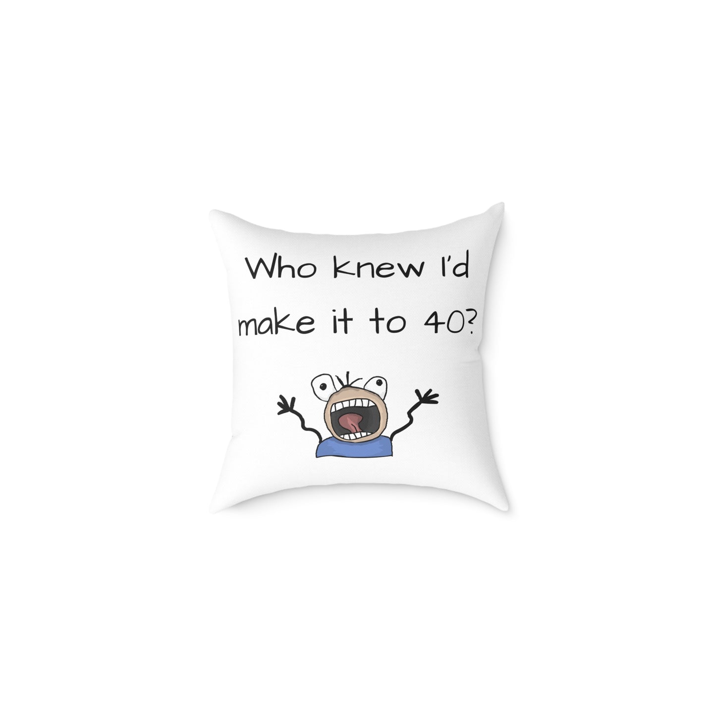 Throw Pillow - 40th Birthday