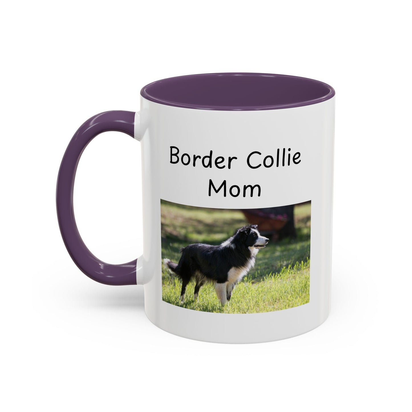 Keramiktasse - "Border Collie Mom"