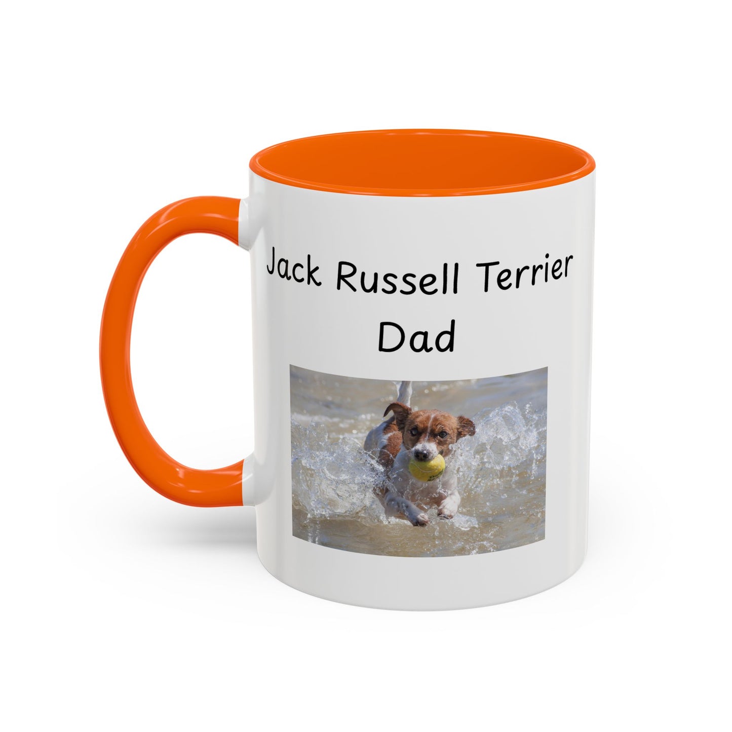Ceramic Mug - "Jack Russell Terrier Dad"