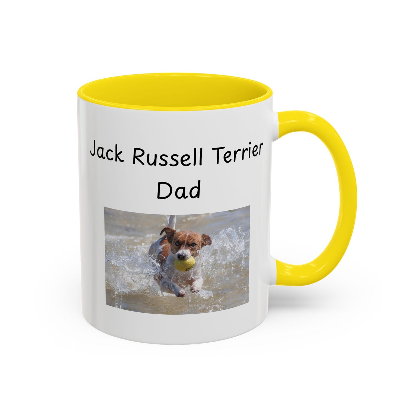 Ceramic Mug - "Jack Russell Terrier Dad"