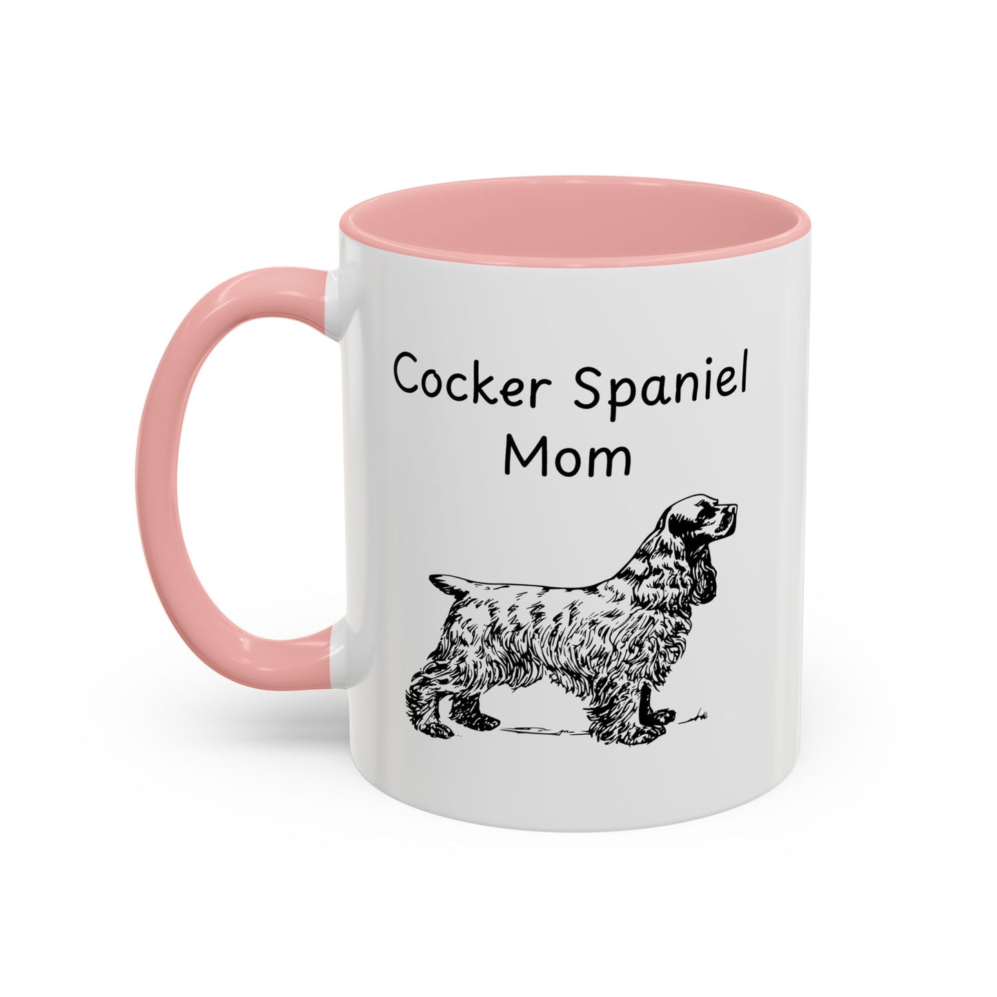 Ceramic Mug - "Cocker Spaniel Mom"