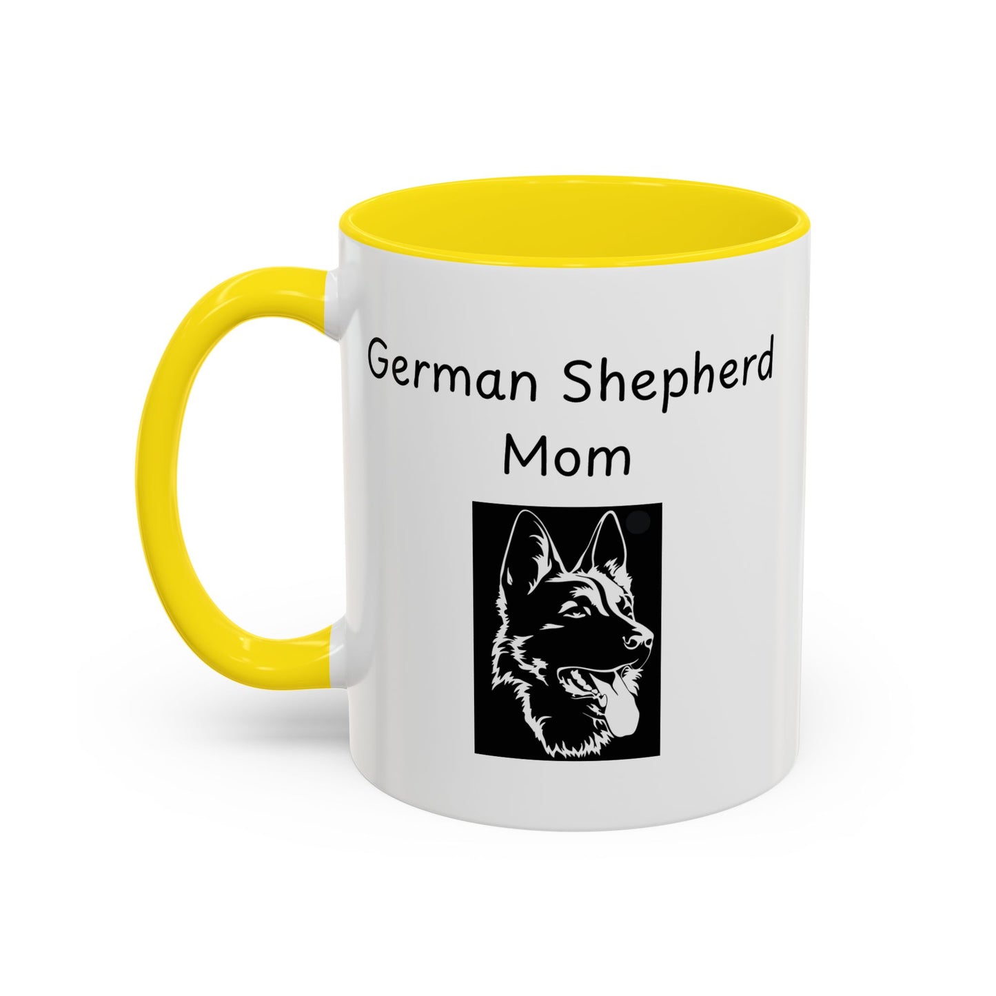 Ceramic Mug - "German Shepherd Mom"
