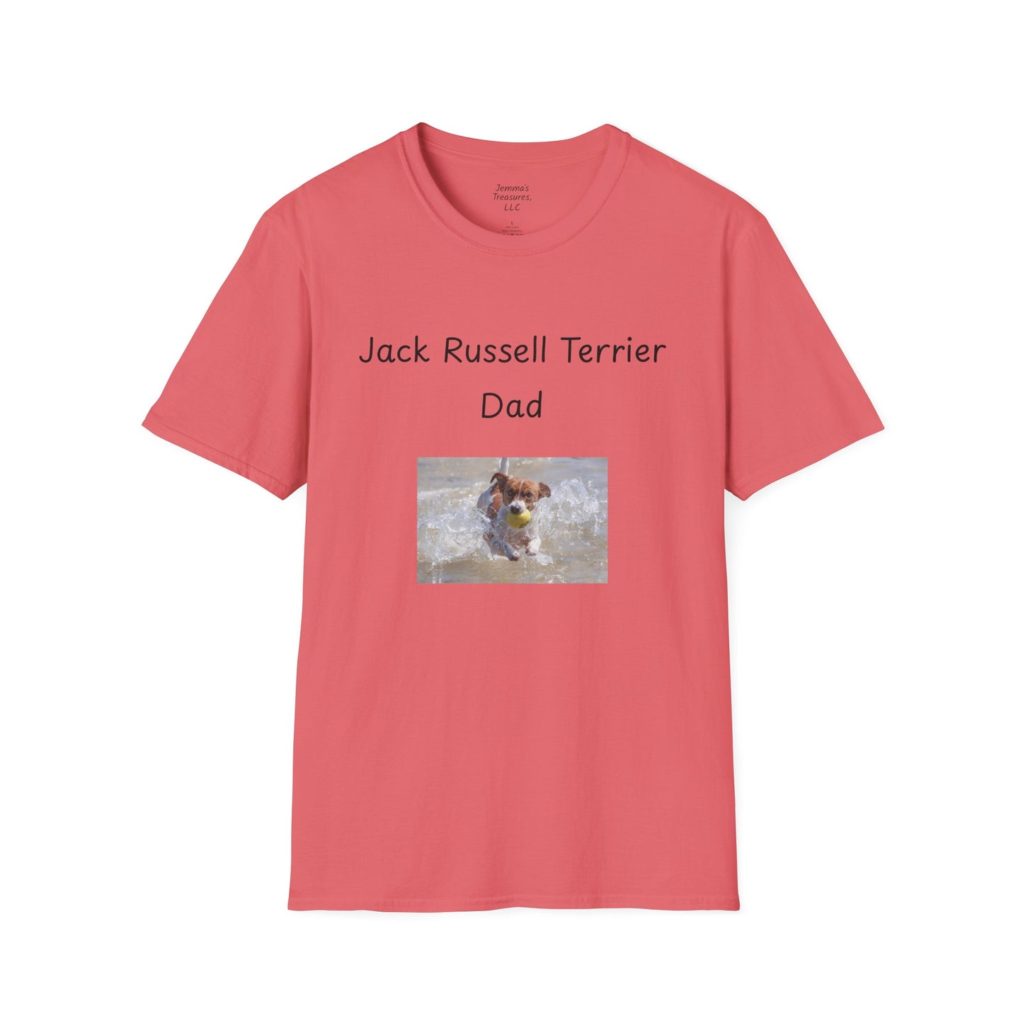 Unisex T-hemp - "Jack Russell Terrier Pa" - Honde-eienaar T-hemp