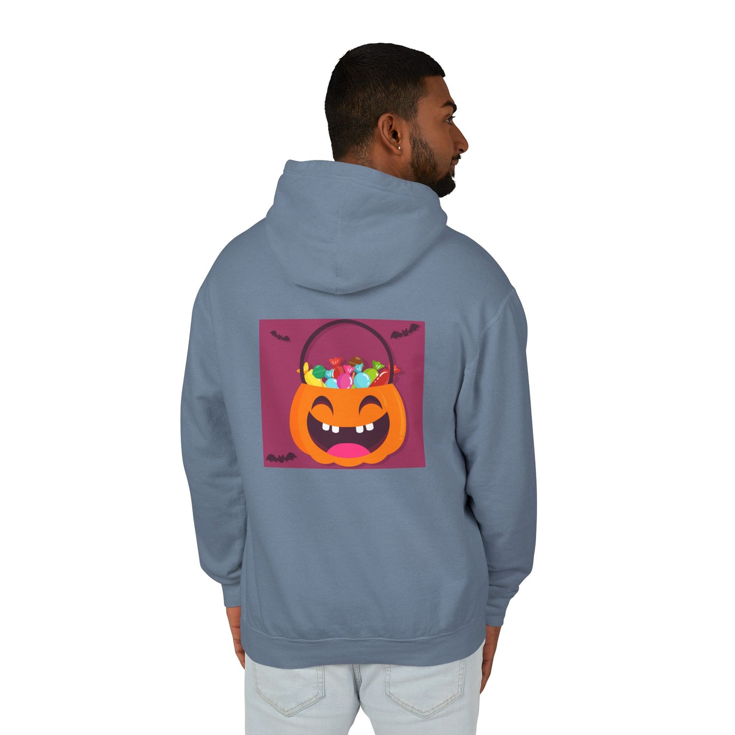 Halloween Lightweight Hoodie - Candy Lover Quote