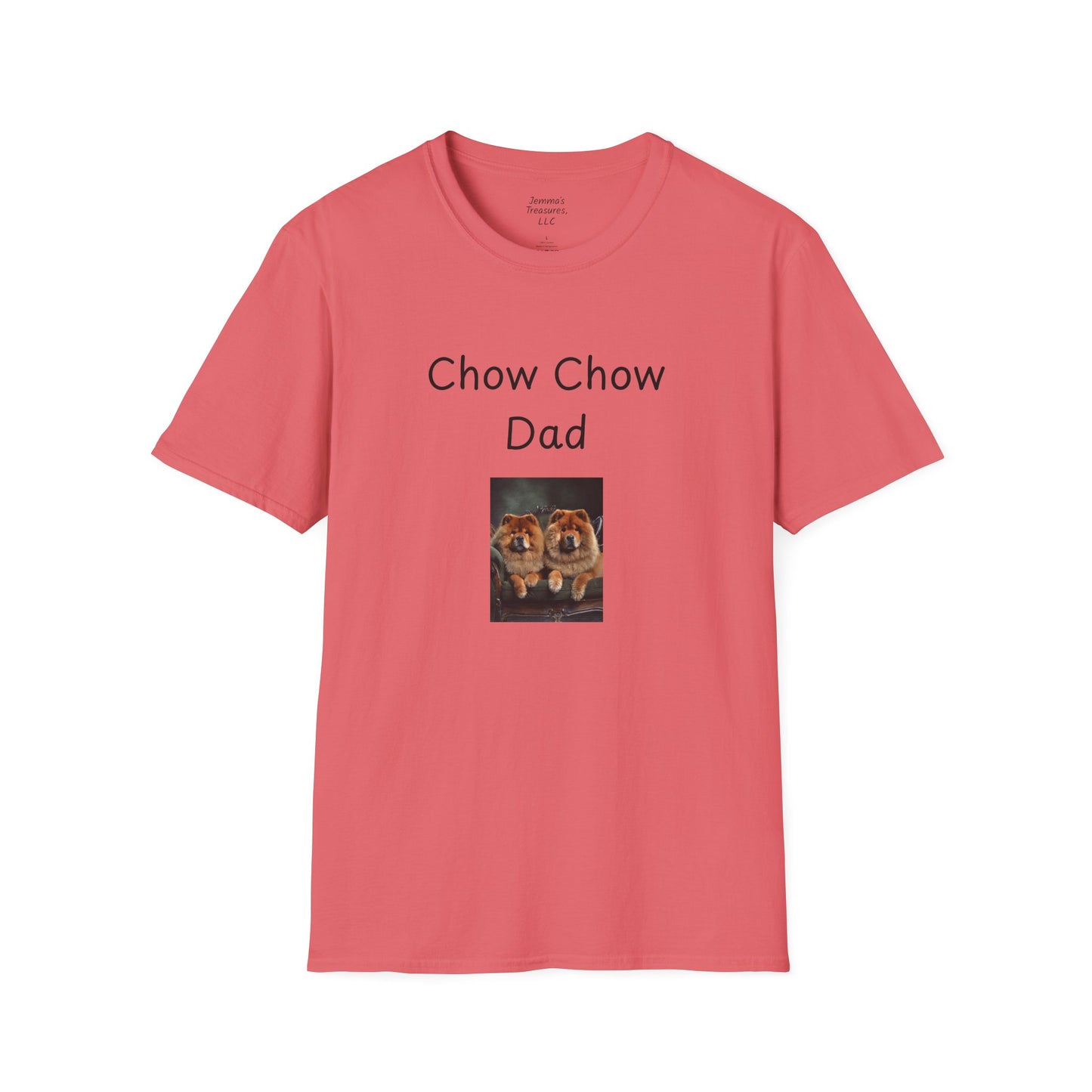 Unisex T-Shirt - "Chow Chow Dad" - Hundebesitzer T-Shirt