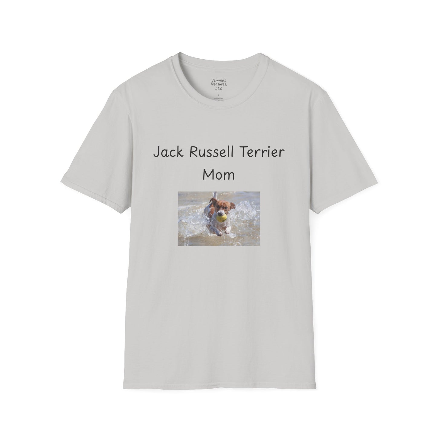 Unisex T-Shirt - "Jack Russell Terrier Mom" - Dog Owner Tee