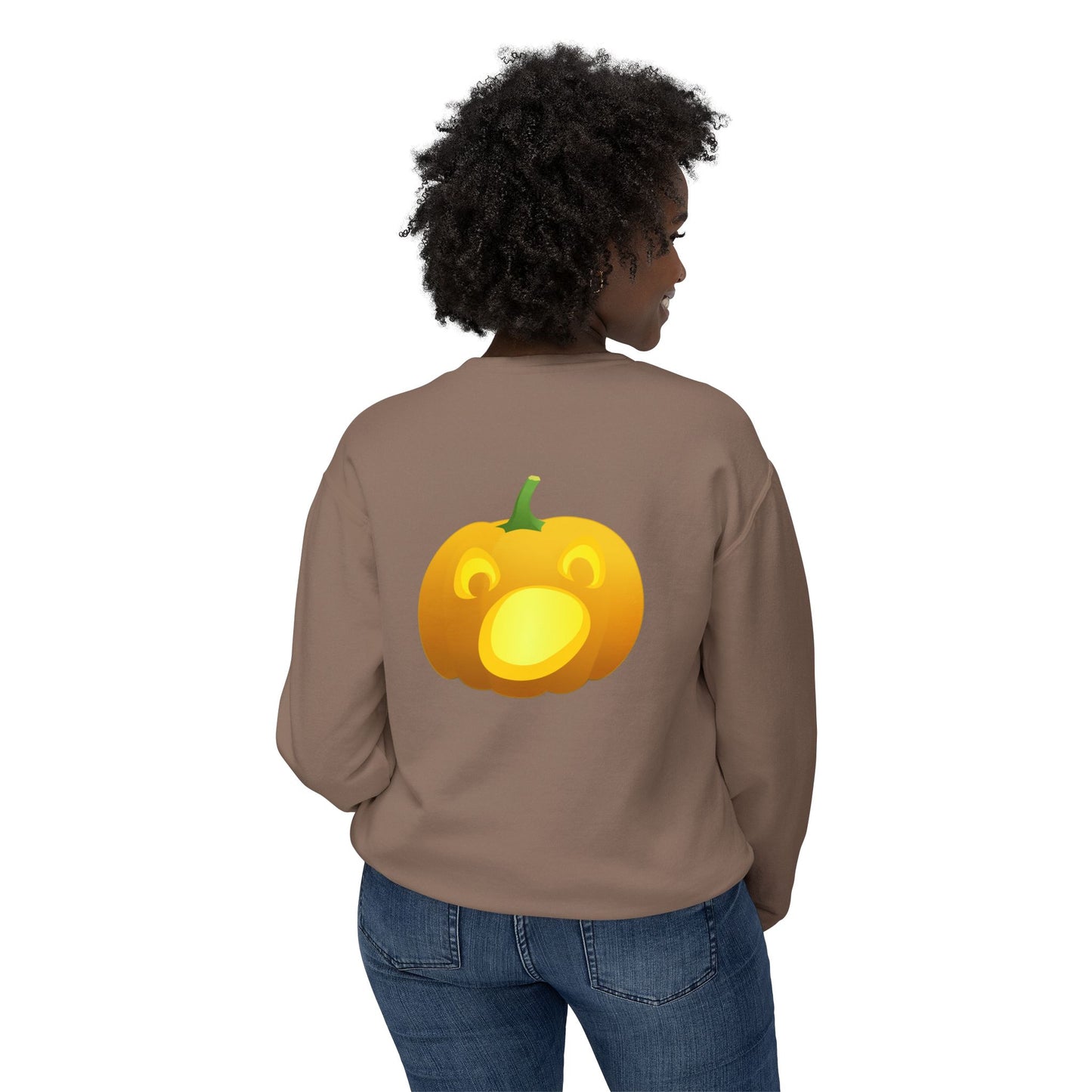 "Nooit te jonk (of te oud) om te trick or treat nie" Liggewig-trui