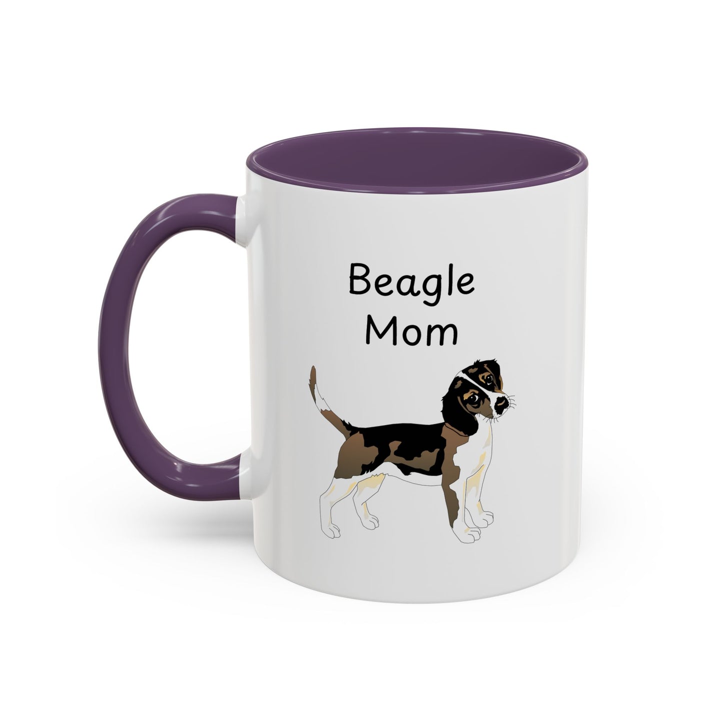 Ceramic Mug - "Beagle Mom"