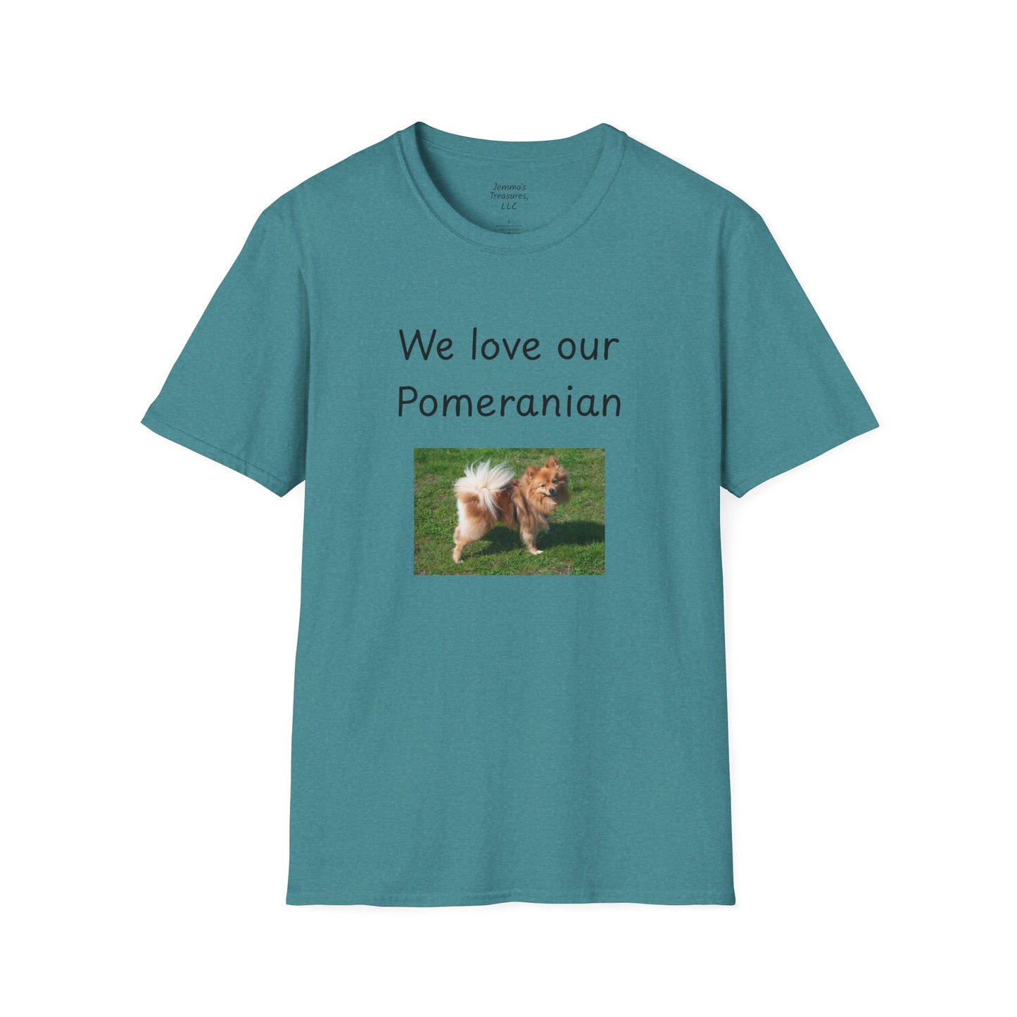 Unisex T-Shirt - "We Love Our Pomeranian" - Dog Owner Tee