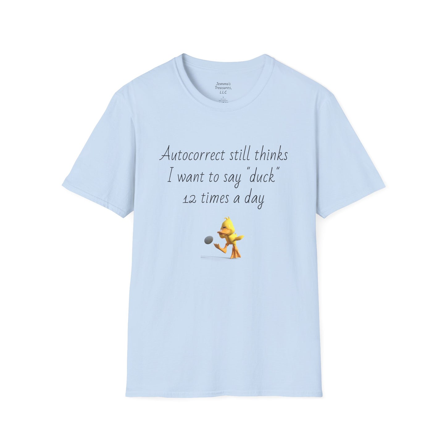 Unisex Softstyle T-Shirt - Funny and Unique Autocorrect Tee