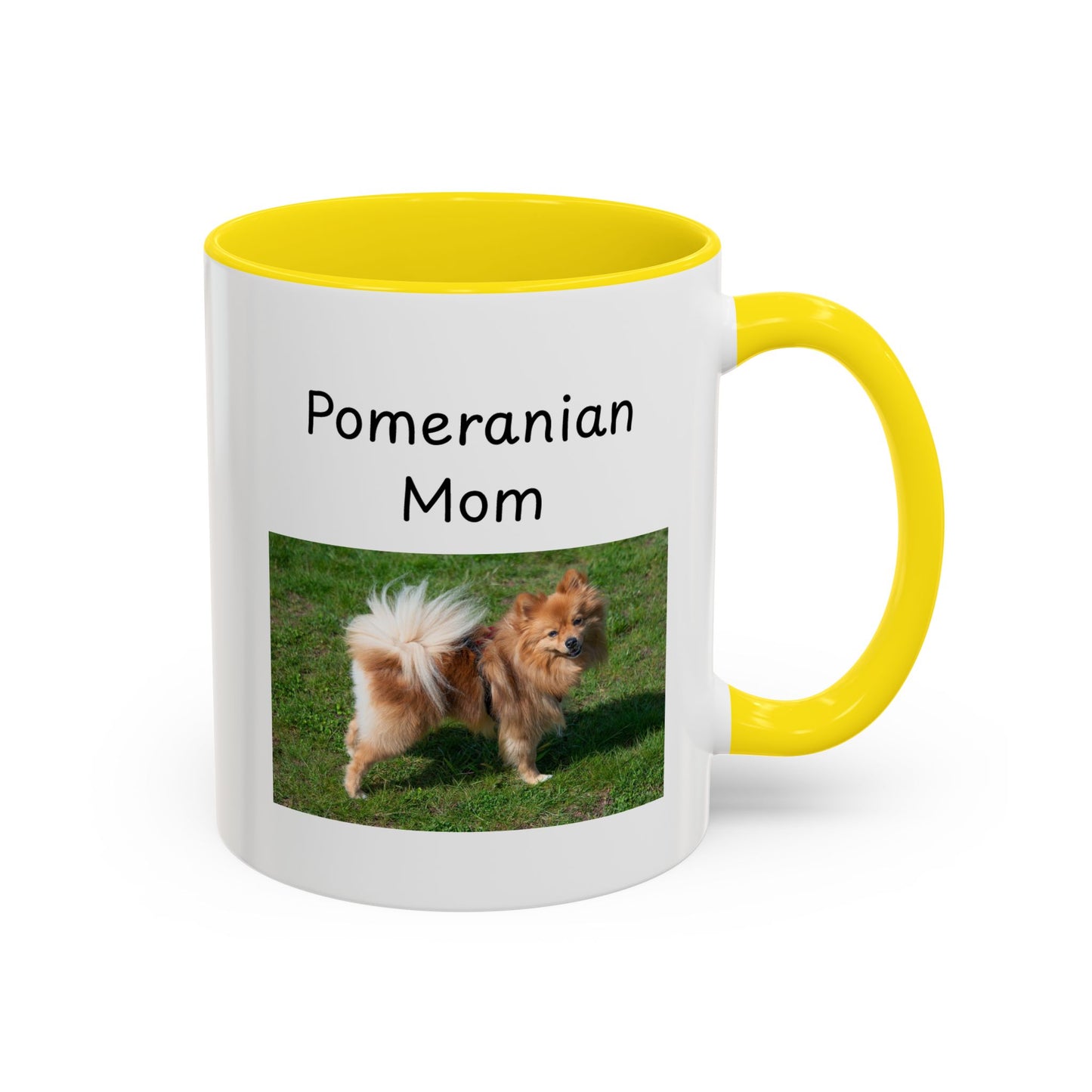 Ceramic Mug - "Pomeranian Mom"