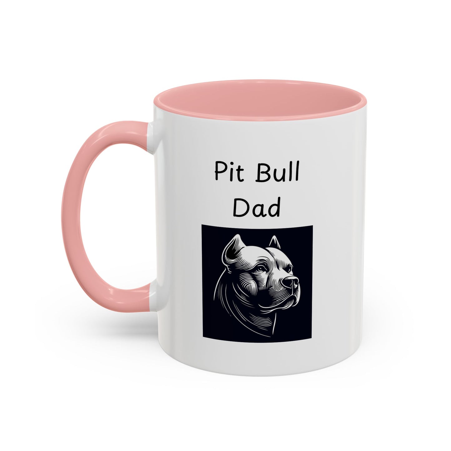 Ceramic Mug - "Pit Bull Dad"