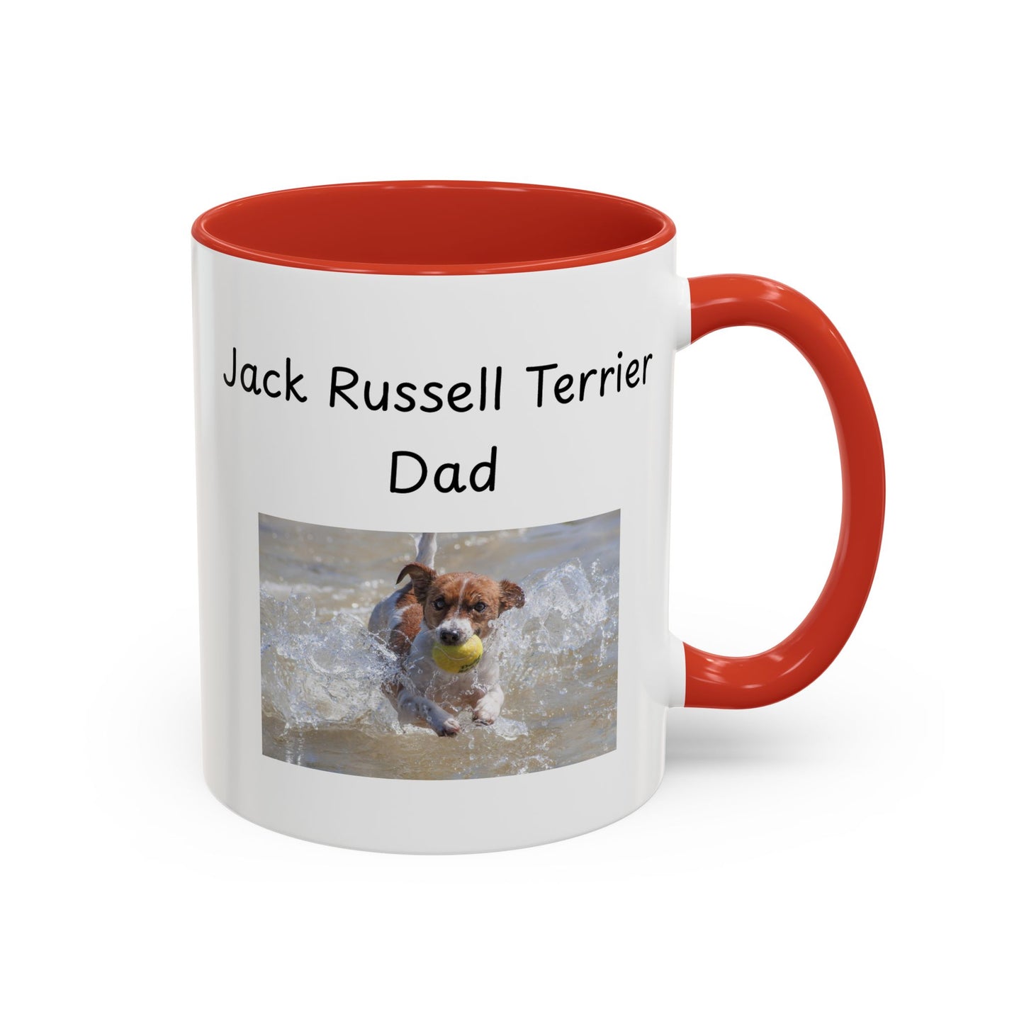 Ceramic Mug - "Jack Russell Terrier Dad"