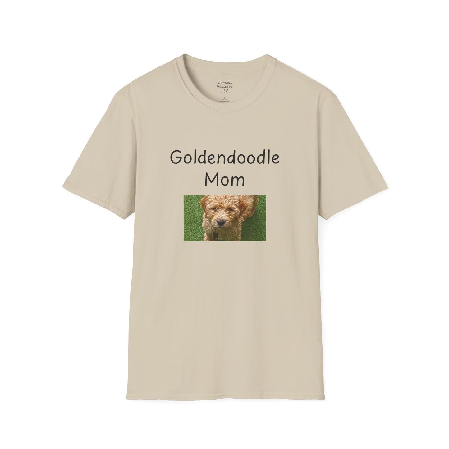 Unisex T-hemp - "Goldendoodle Ma" - Honde-eienaar T-hemp