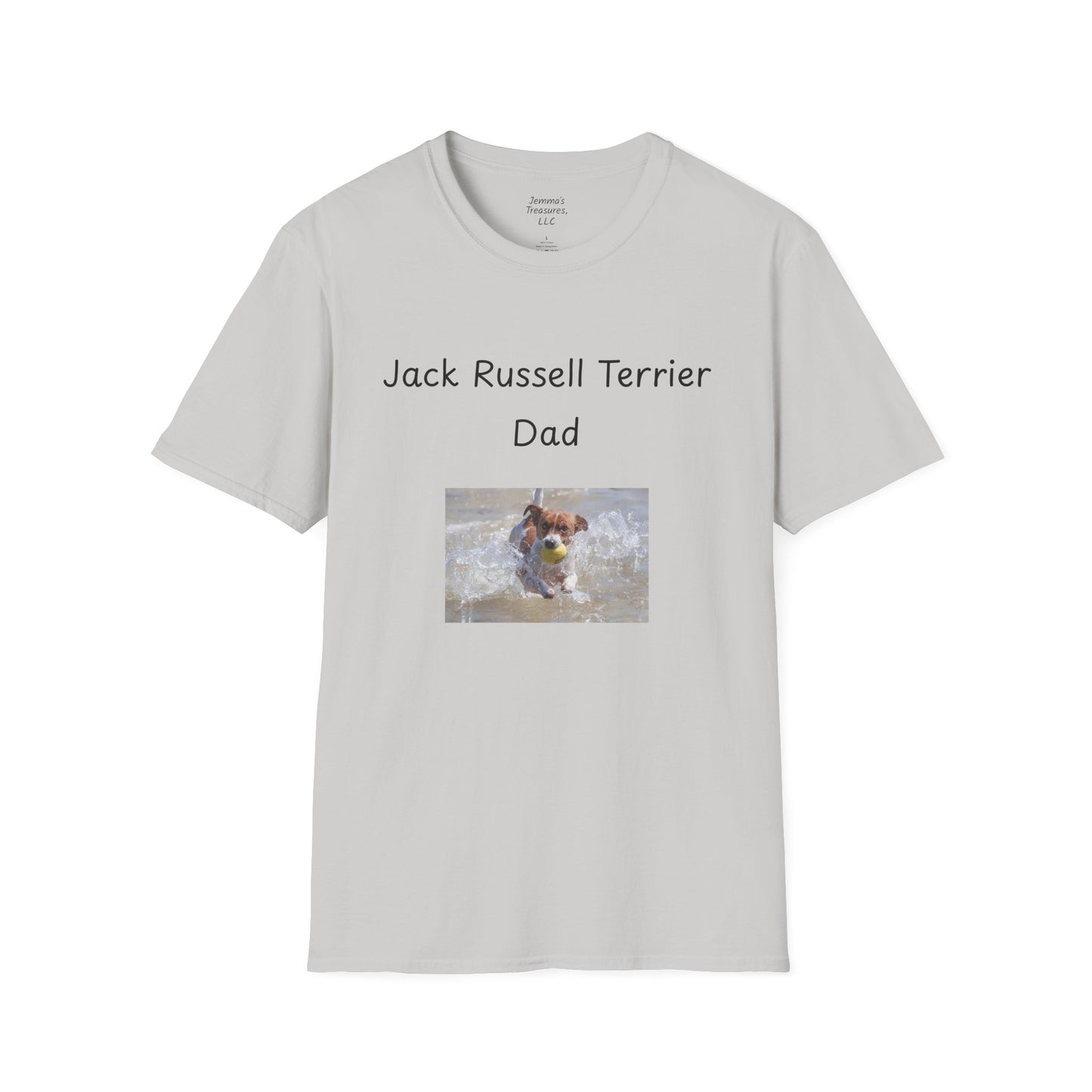 Unisex T-hemp - "Jack Russell Terrier Pa" - Honde-eienaar T-hemp