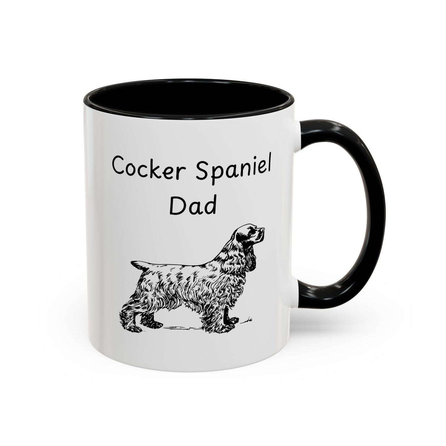 Ceramic Mug - "Cocker Spaniel Dad"
