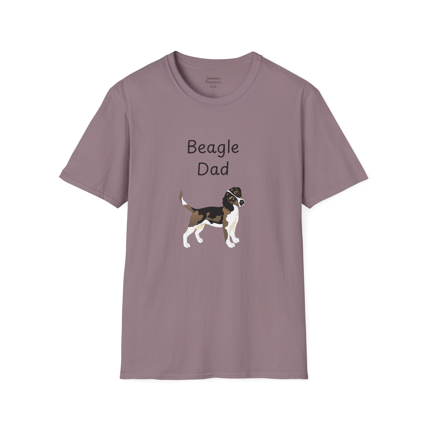 Unisex T-hemp - "Beagle Dad" - Honde-eienaar T-hemp