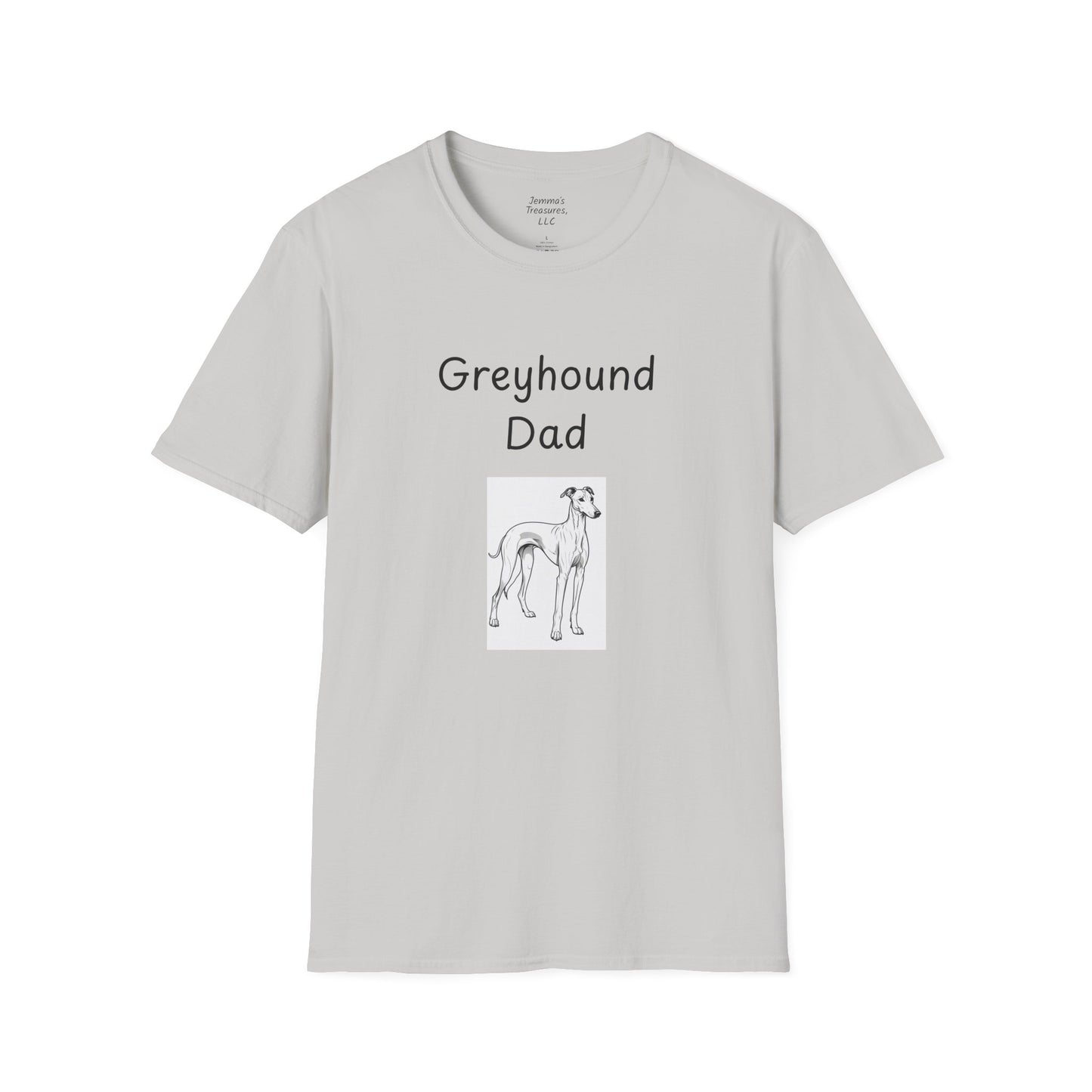 Unisex T-Shirt - "Greyhound Dad" - Dog Owner Tee