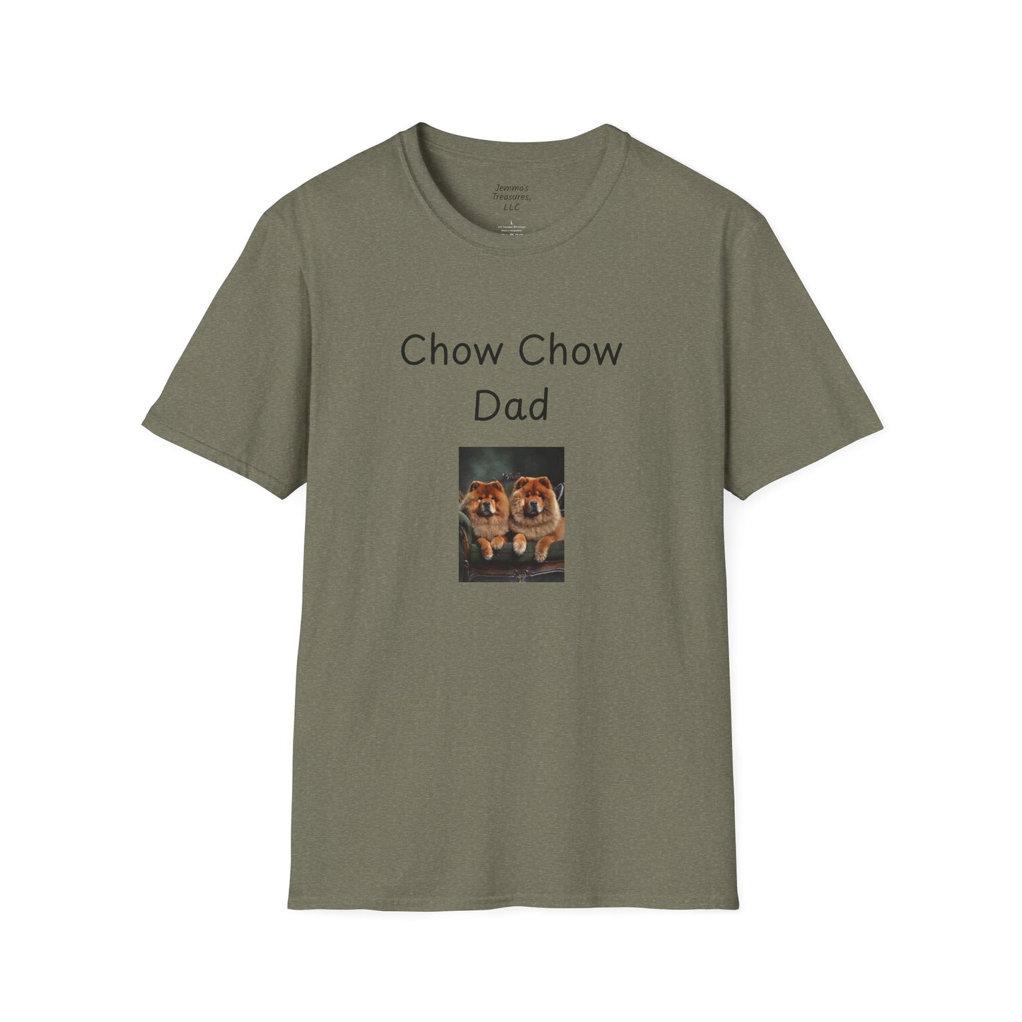 Unisex T-Shirt - "Chow Chow Dad" - Hundebesitzer T-Shirt