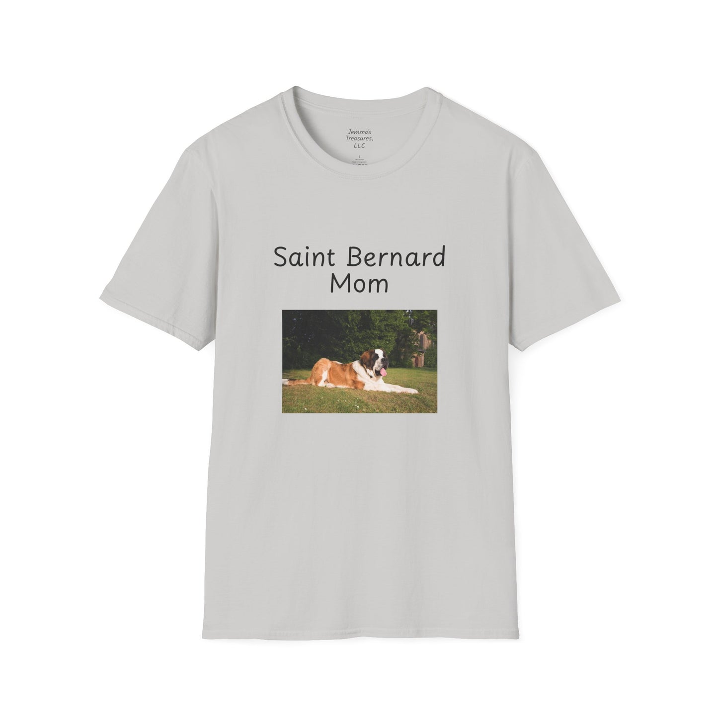 Unisex T-Shirt - "Saint Bernard Mom" - Hundebesitzer T-Shirt