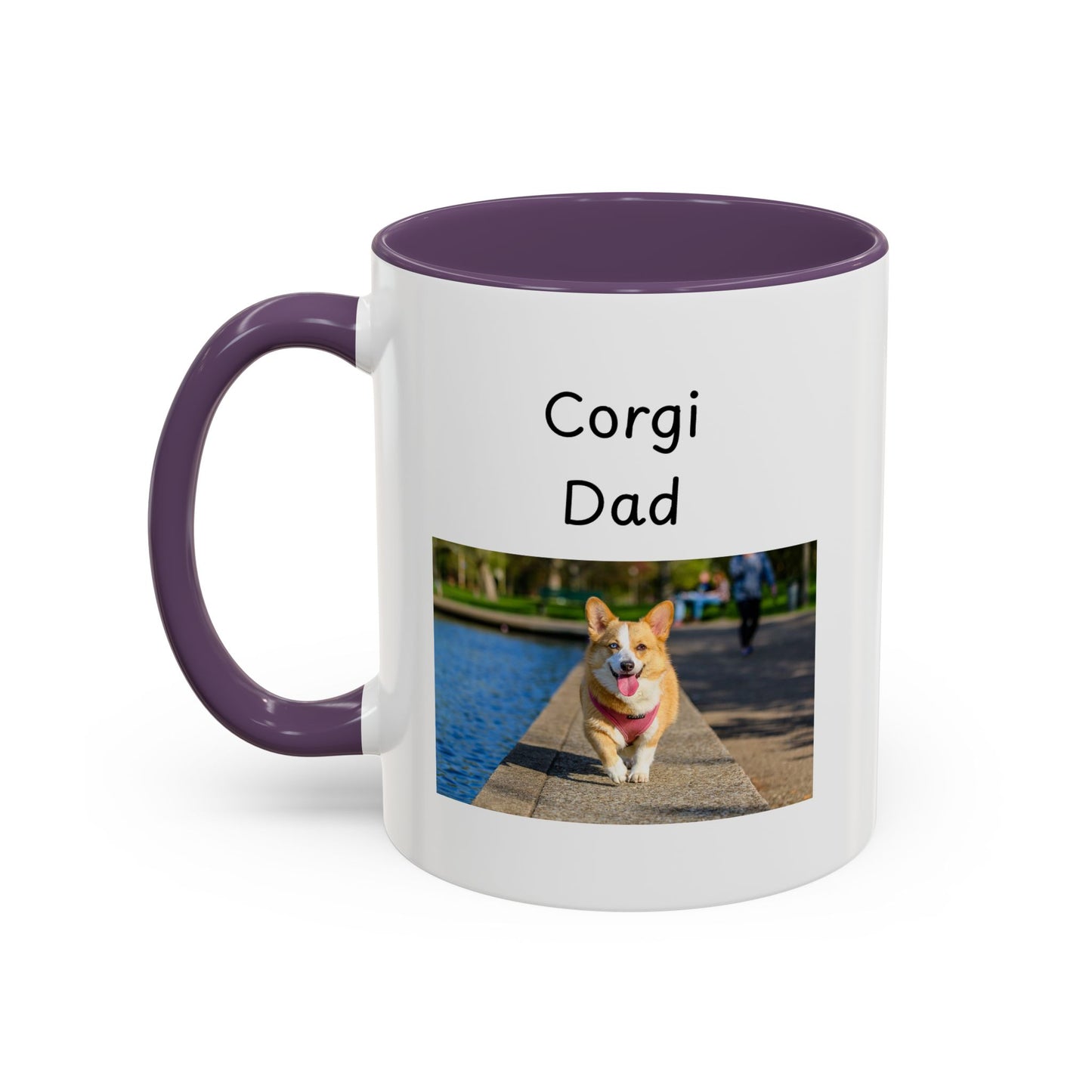 Keramiekbeker - "Corgi Pa"