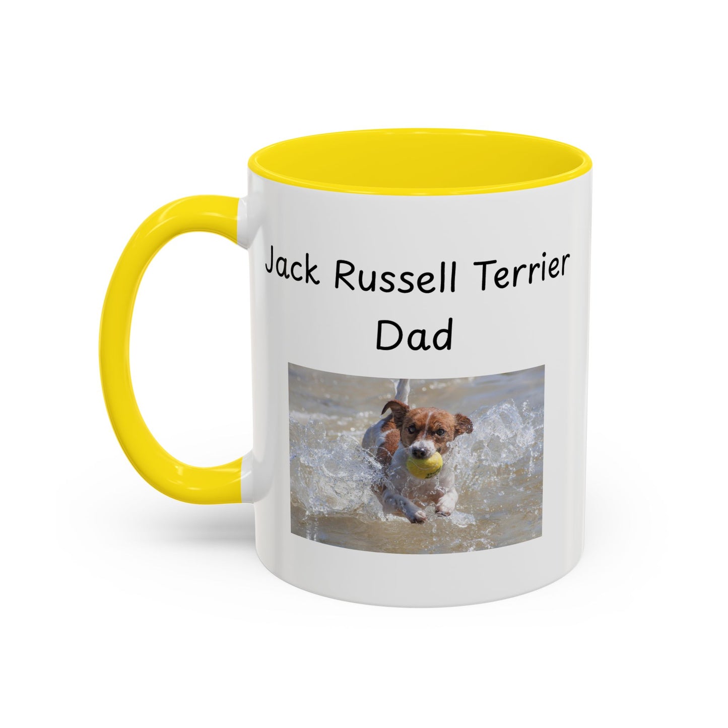 Ceramic Mug - "Jack Russell Terrier Dad"