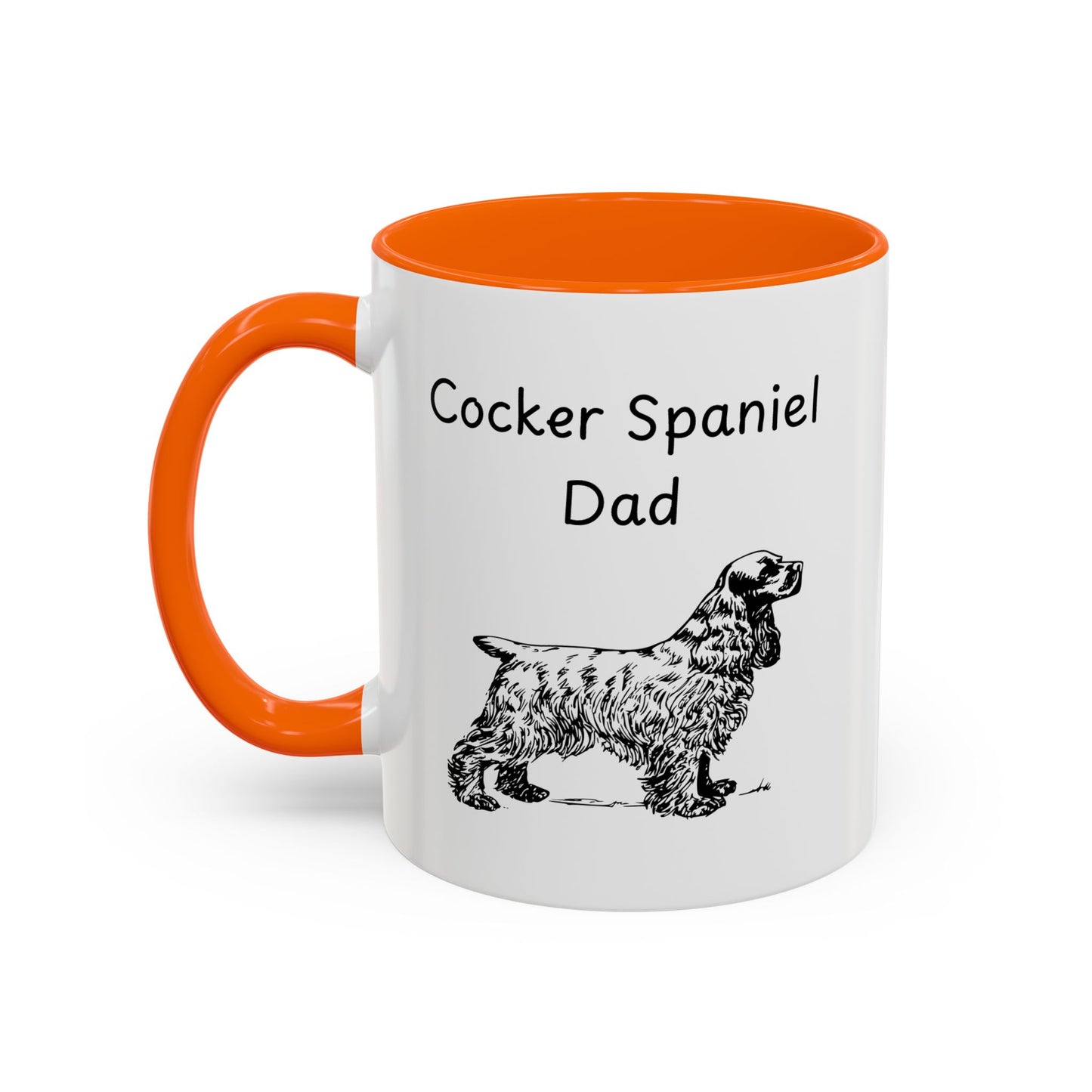Ceramic Mug - "Cocker Spaniel Dad"