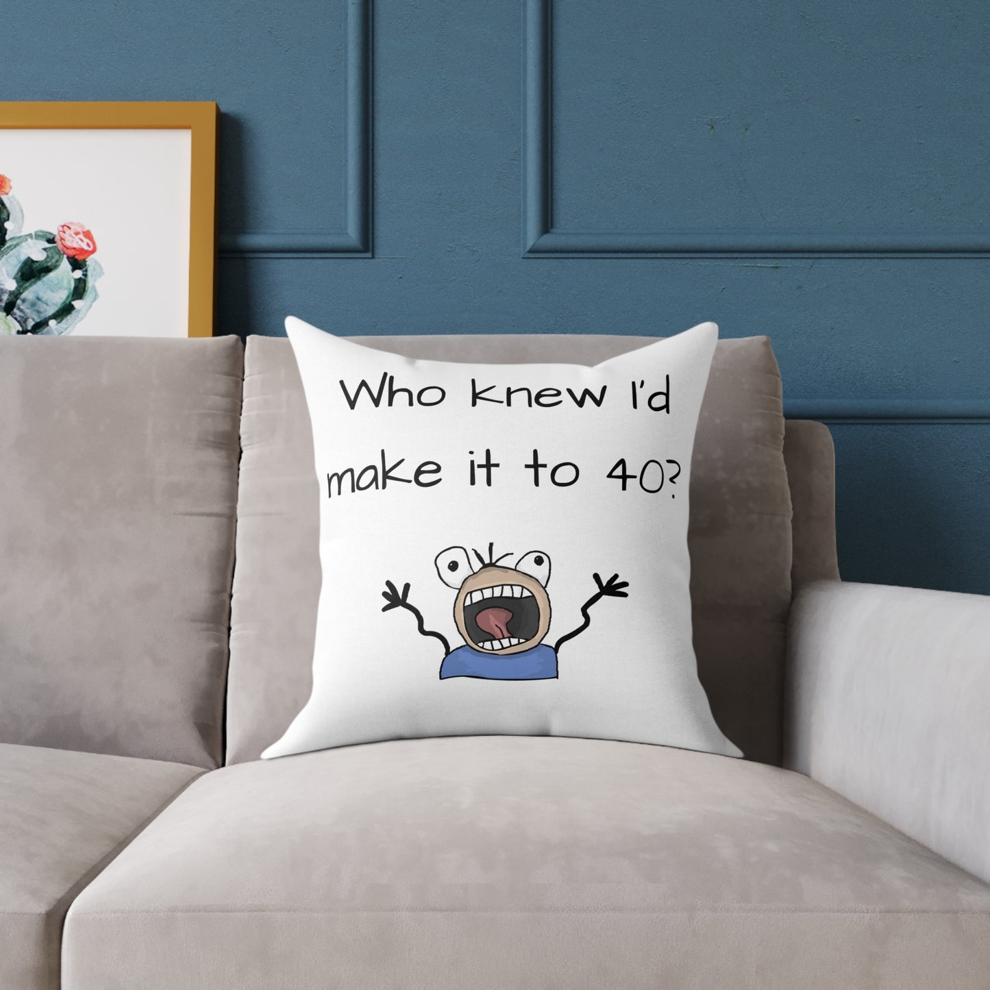 Throw Pillow - 40th Birthday