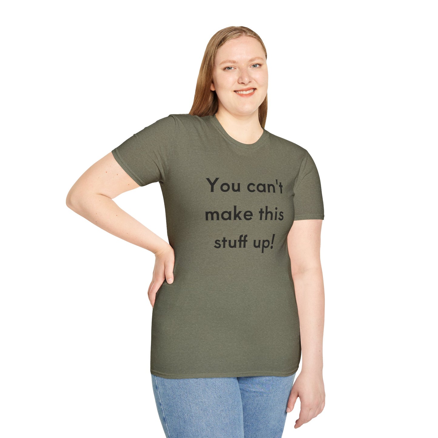 Unisex T-hemp - "Jy kan hierdie goed nie opmaak nie!"