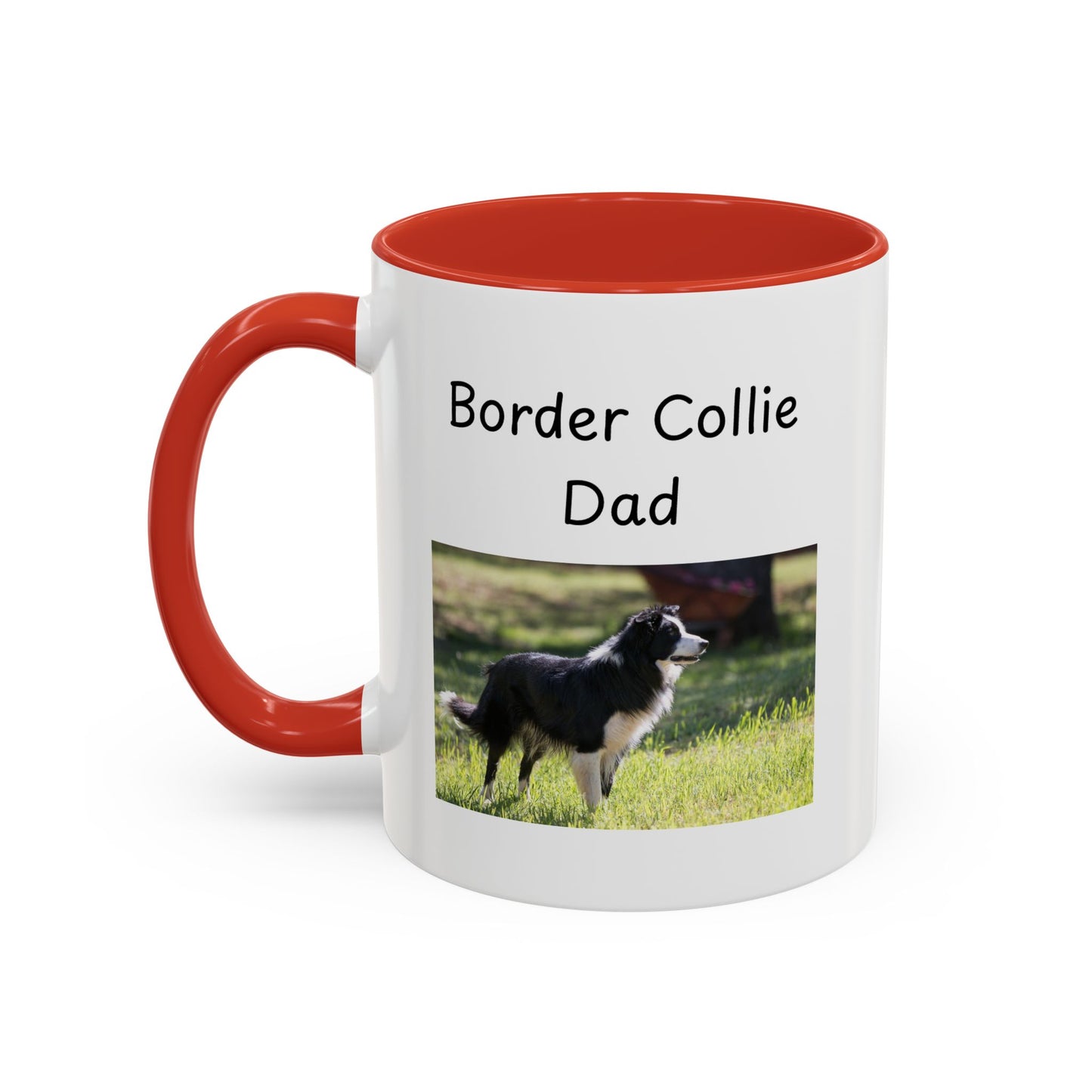 Keramiktasse - "Border Collie Dad"
