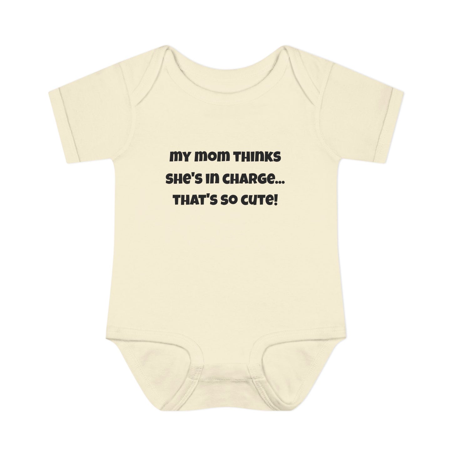 Baba/Kleuter Lyfpak - "My Ma Dink Sy's In Beheer" Oulike Ontwerp