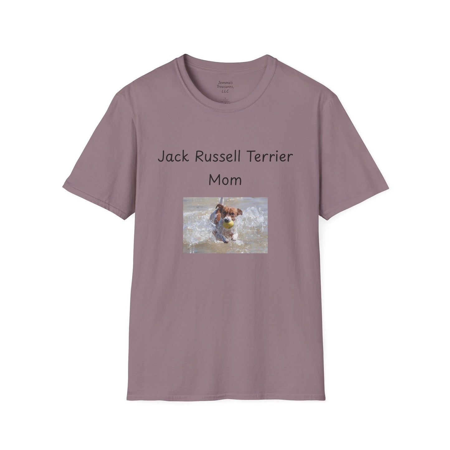 Unisex T-Shirt - "Jack Russell Terrier Mom" - Dog Owner Tee