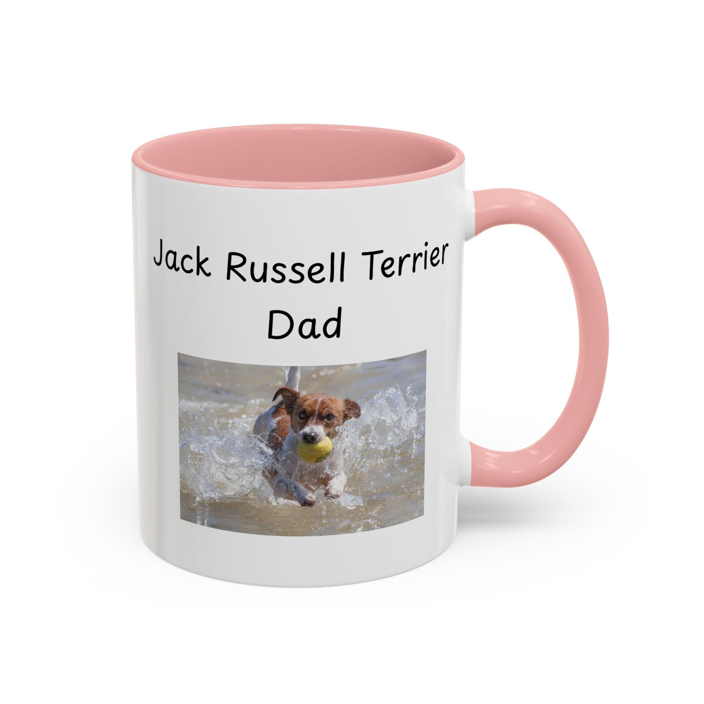 Ceramic Mug - "Jack Russell Terrier Dad"